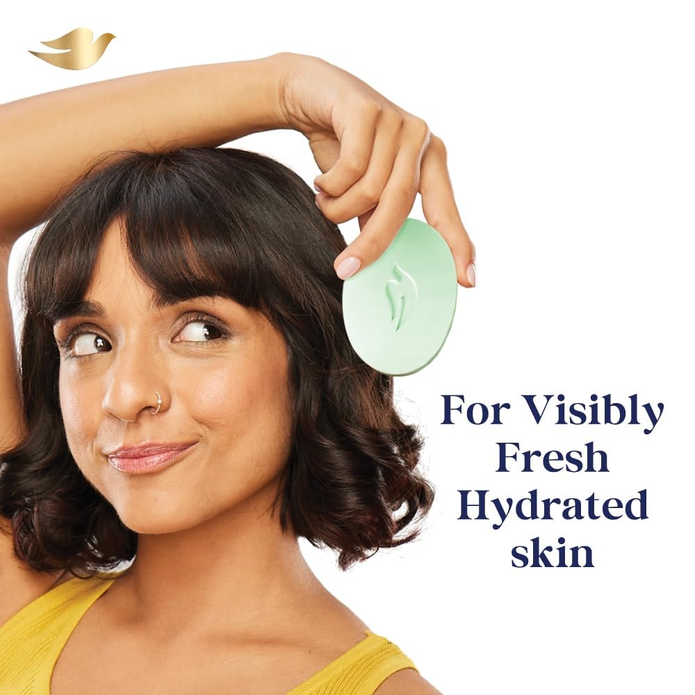 Dove Serum Bar with Hydration Serum | Fresh Hydrate Beauty Bar for Gentle Cleansing & Moisturized Skin | 125g x 3 (375g) thumbnail