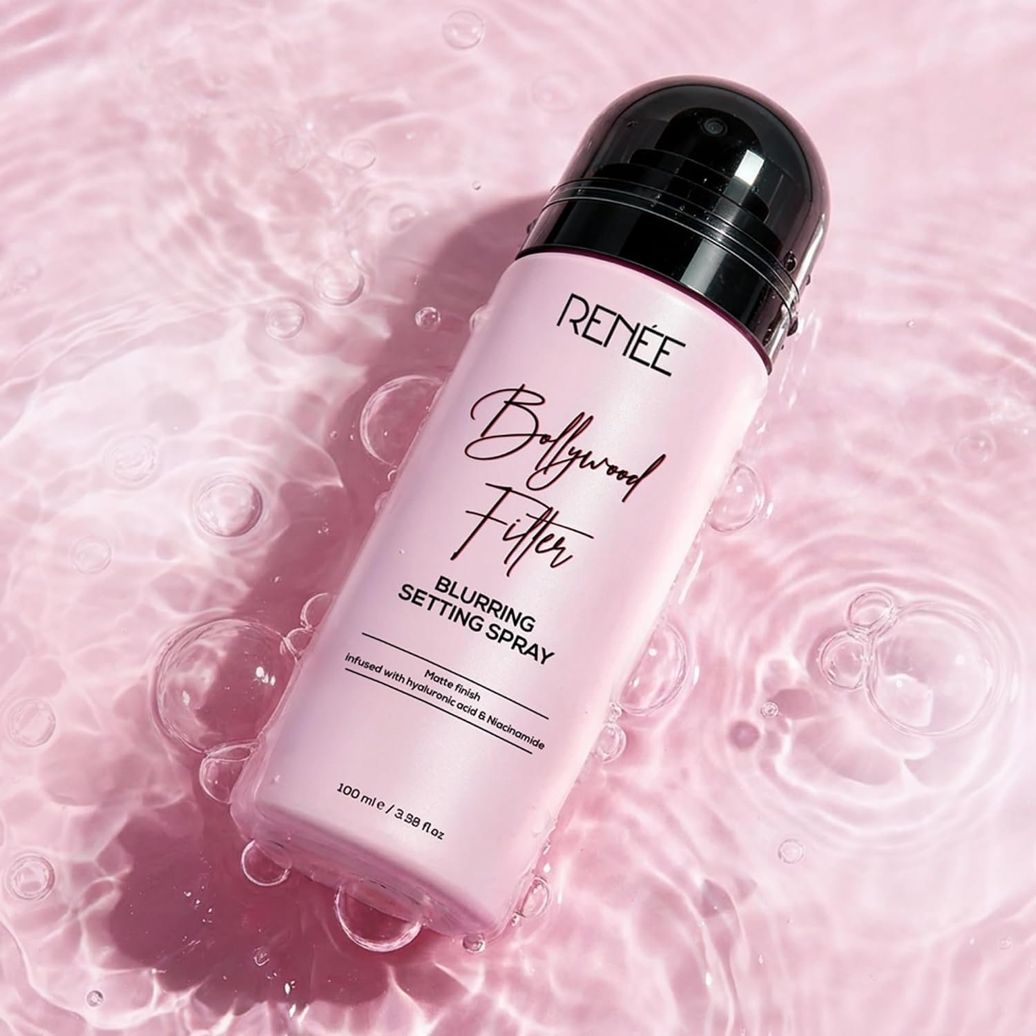 RENEE Bollywood Filter Blurring Setting Spray for Face Makeup, Matte Finish & Pore Blur Effect with Niacinamide & Hyaluronic Acid, Long Lasting Makeup Fixer & Shine Control, Fine Mist 100ml thumbnail