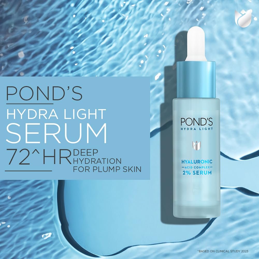 POND'S Hydra Light hyaluronic acid complex 2% Serum for 72 Hr Deep Hydration 28ml thumbnail