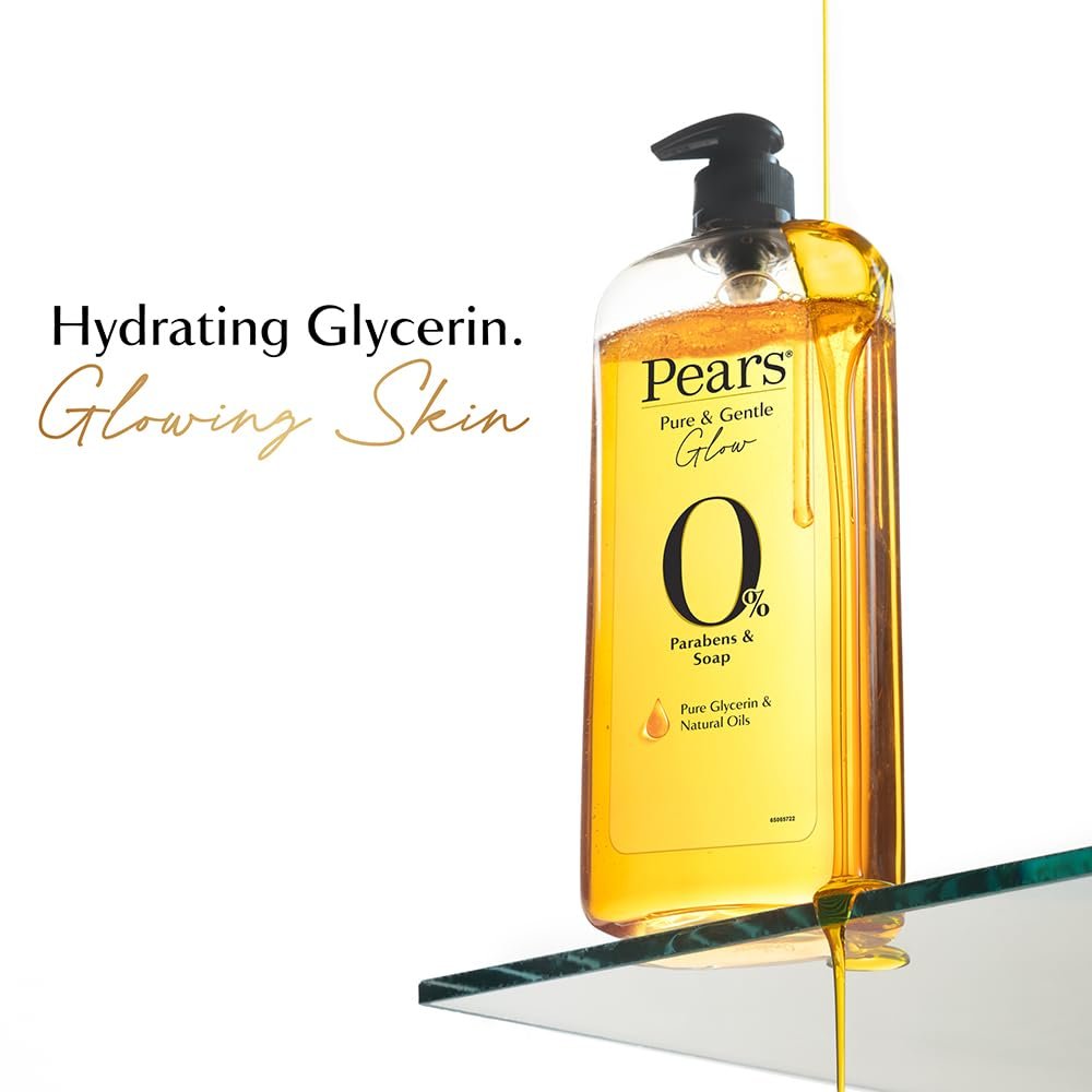 Pears Pure & Gentle Body Wash with 98% Pure Glycerin | Soap-Free & Paraben-Free Hydrating Body Cleanser for Soft, Smooth & Glowing-Looking Skin | 250ml thumbnail