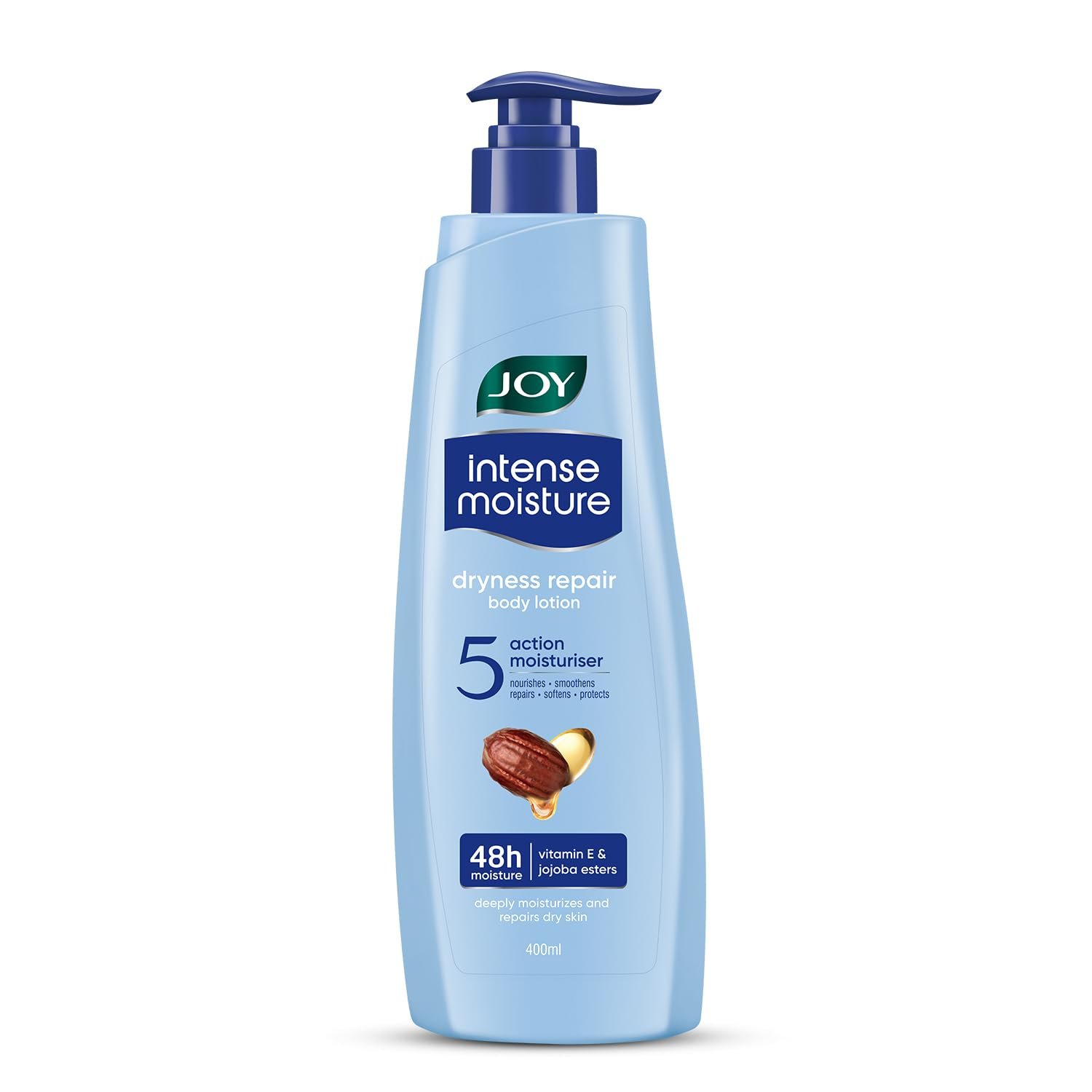 Joy Intense Moisture Winter Body Lotion 400ml | With Shea Butter, Jojoba & Vitamin E | For Normal to Dry Skin | Dryness Repair & 24 Hour Softness | Non Sticky & Non Greasy thumbnail