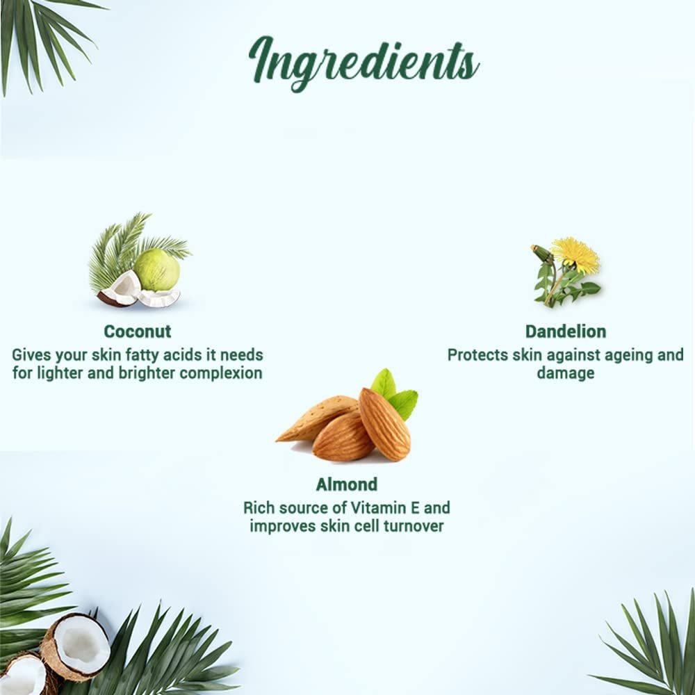Biotique Coconut Brightening Instant Glow Cream| Lightweight and Non-Greasy | Reduces Dark Spots and Protects Ageing | Nourished and Moisturized Skin |100% Botanical Extracts| All Skin Types thumbnail