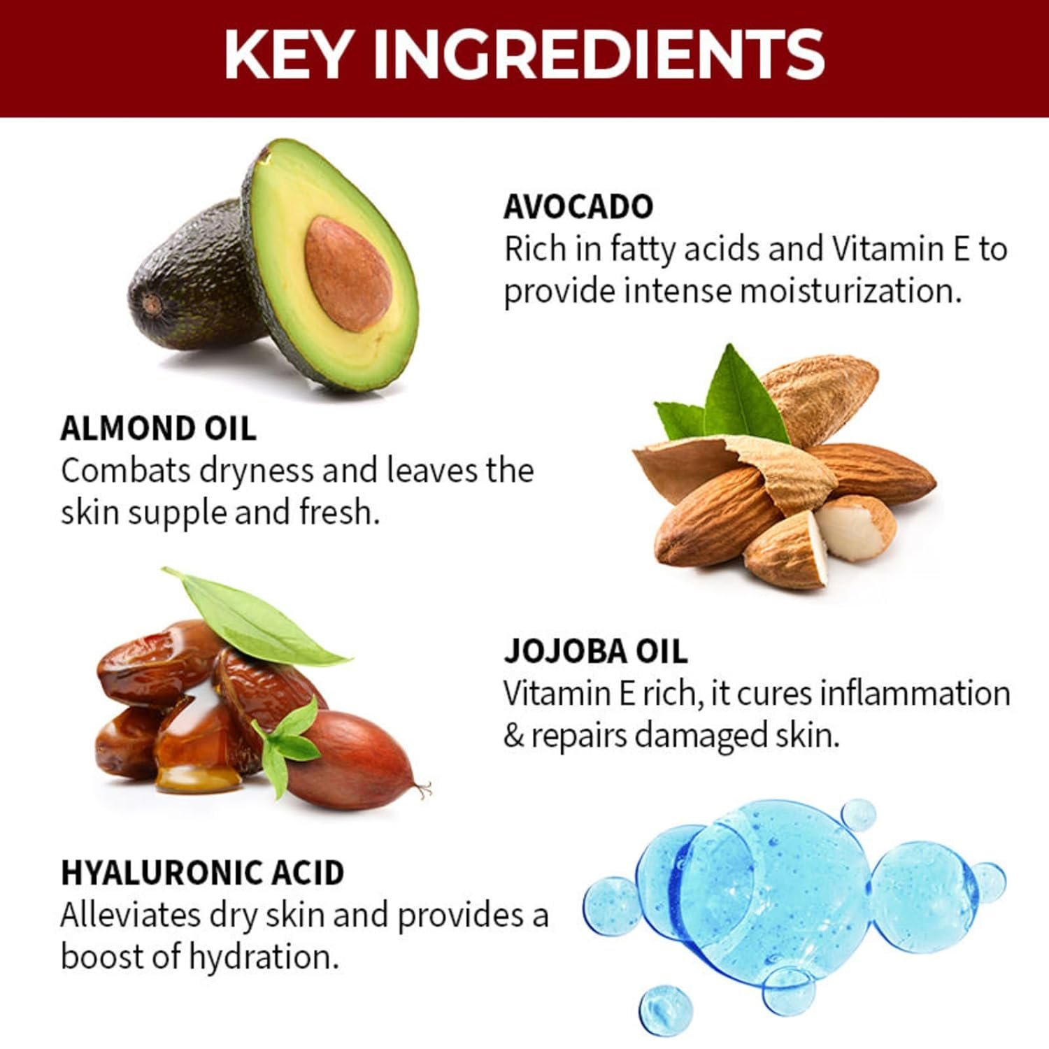 Nykaa Naturals Strawberry & Vanilla Hand & Nail Creme, 30ml| With Avocado, Almond Oil, Jojoba Oil & Hyaluronic Acid| Moisturises & Nourishes Skin| Combats Dryness| Non-Greasy & Non-Sticky Fo thumbnail