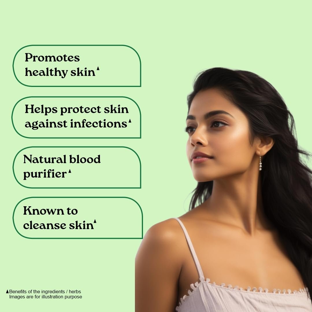 A TATA Product - Organic India Neem Blood Purifier - 60 Veg Capsules, Natural Blood Purifier, thumbnail