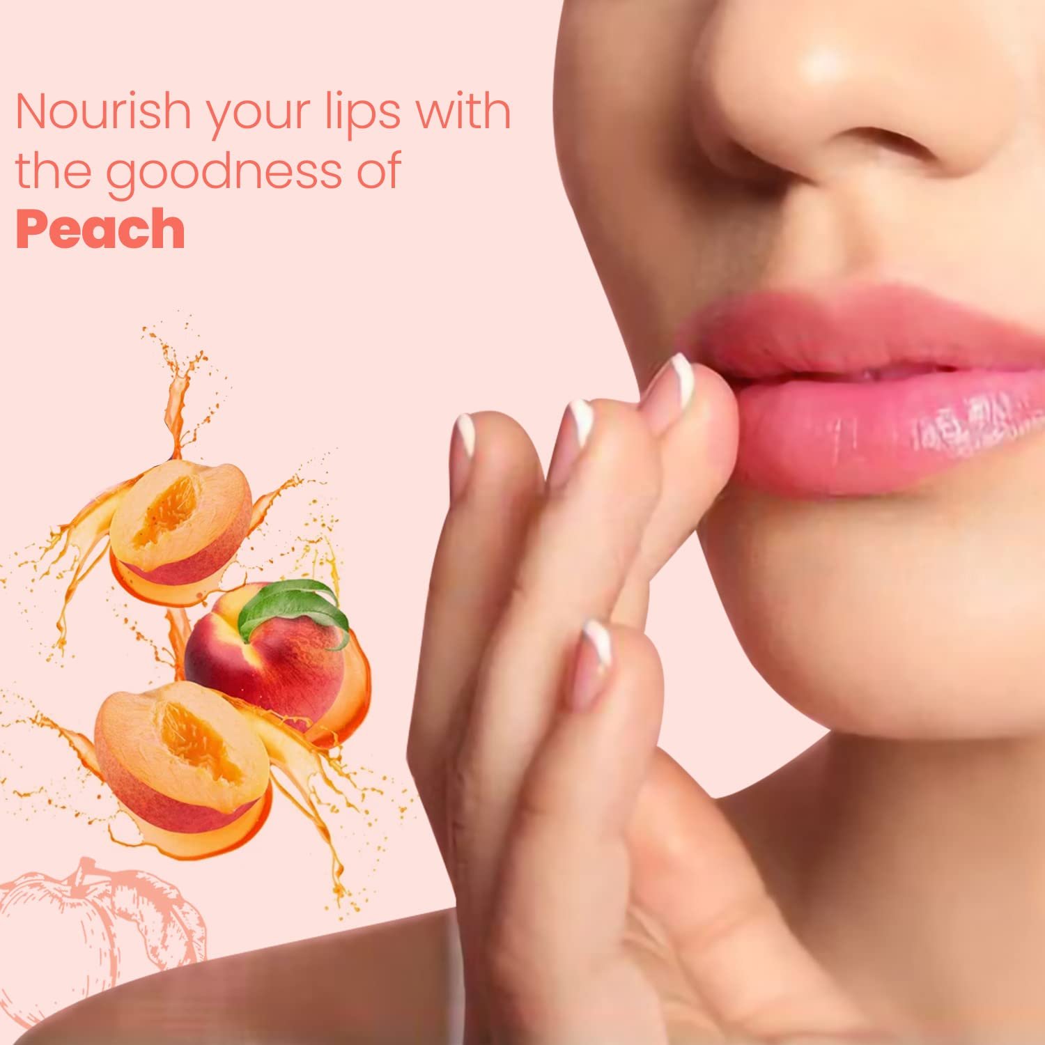 Himalaya Peach Shine Lip Care – 10ml | Moisturizing Lip Care for Soft, Smooth & Naturally Shiny Lips thumbnail