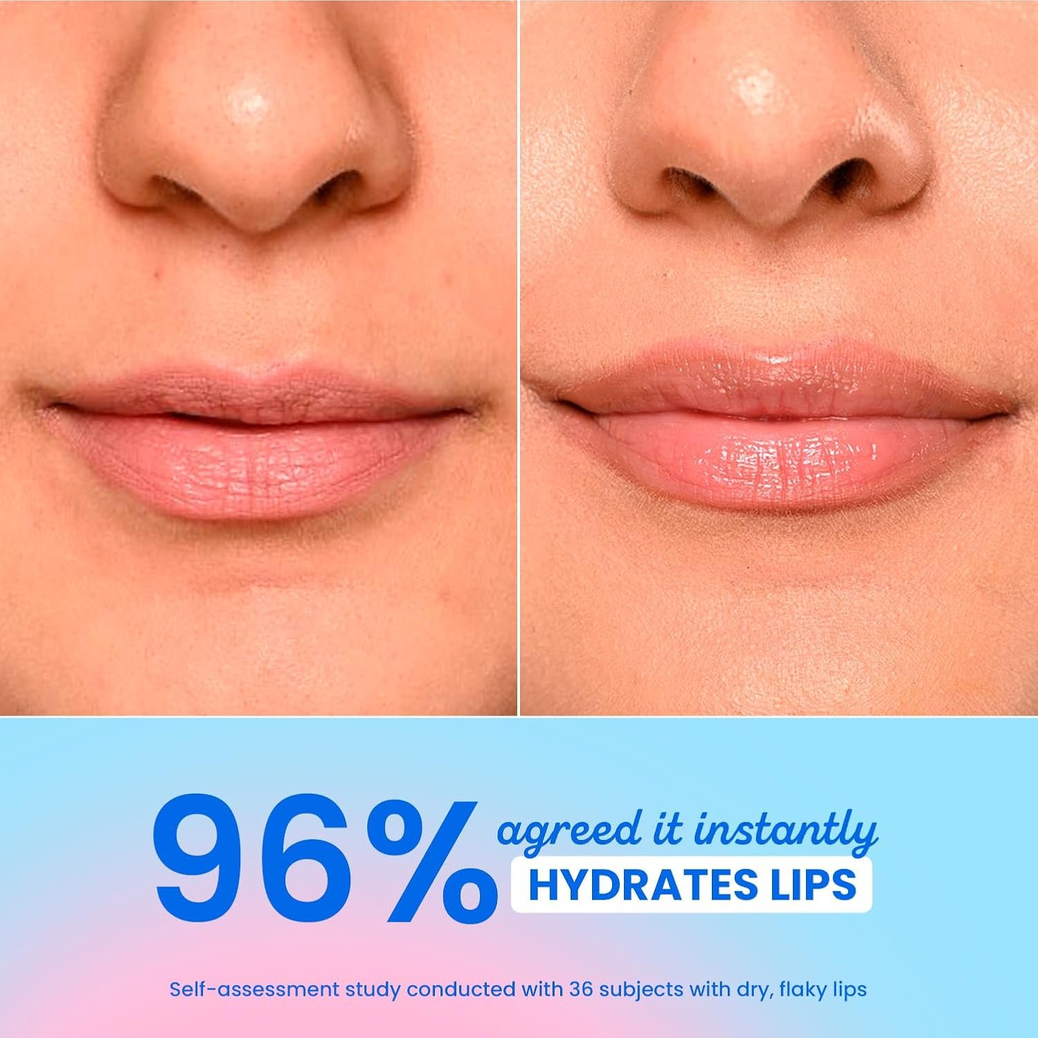 Dot & Key Barrier Repair Hydrating Lip Balm SPF 50 | Blueberry Bliss | Repairs Damaged Lip Barrier | Non Tinted | 4.5 gm thumbnail