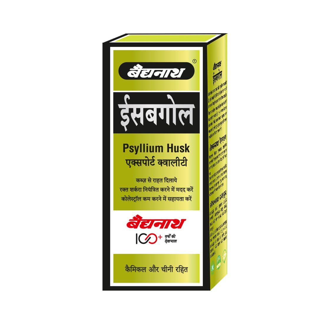 Baidyanath Asli Ayurved Isabgol - Psyllium Husk Powder - 200Grams