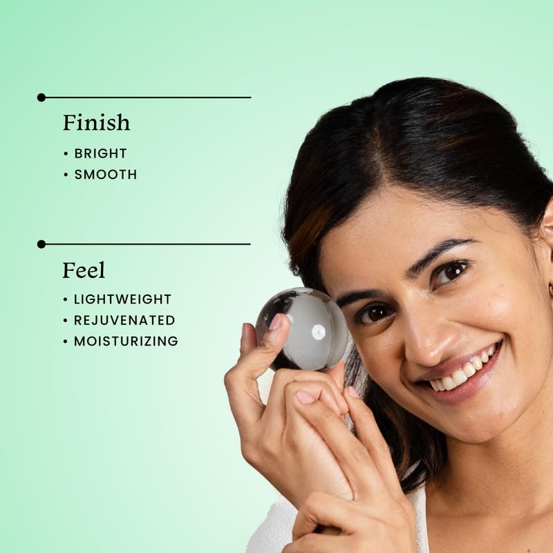 Foxtale Brightening Under Eye Cream | Vitamin C, Caffeine, and Hyaluronic Acid | Reduces Dark Circles and Puffy Eyes | Brightens undereye with a Ceramic Tip | All Skin Types | 20ml thumbnail