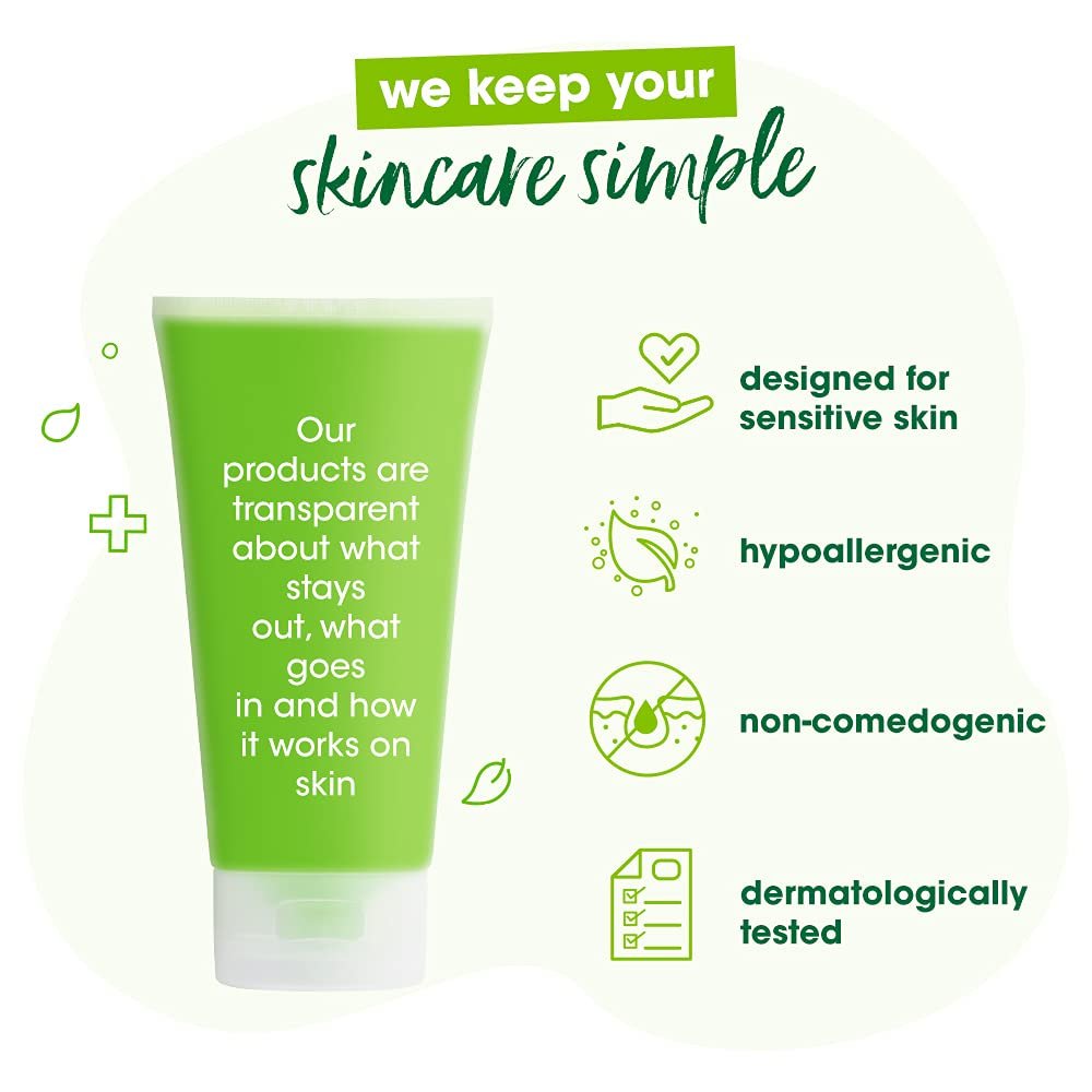 Simple Kind to Skin Refreshing Facial Wash| For all Skin Types| No Soap| No Perfume| No Harsh Chemicals & Parabens| Tested on Sensitive Skin, 50 ml thumbnail