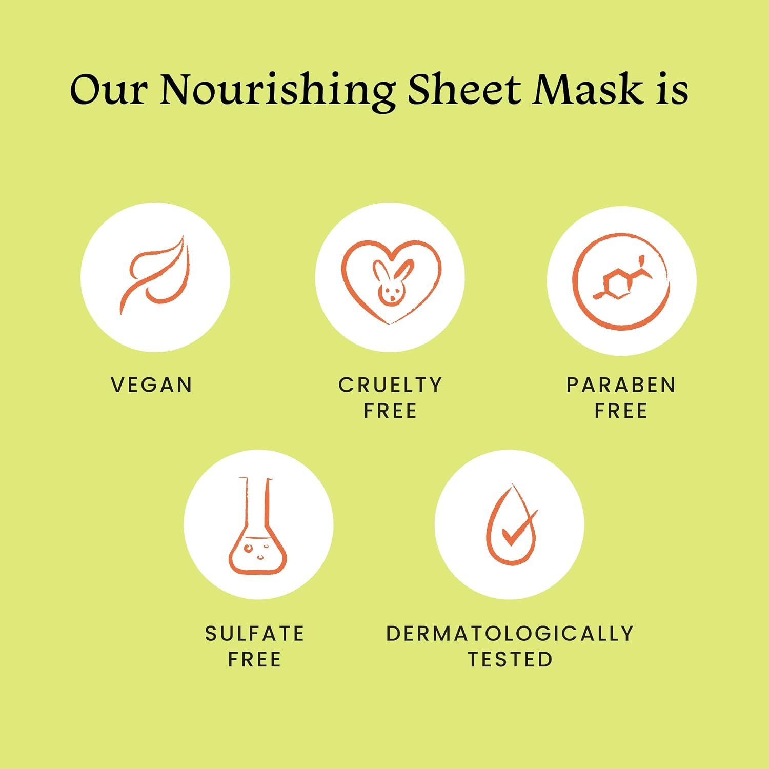 Foxtale Nourishing Sheet Mask with Hyaluronic Acid and Avocado for Nourishing & Hydration, Men & Women, 26g thumbnail