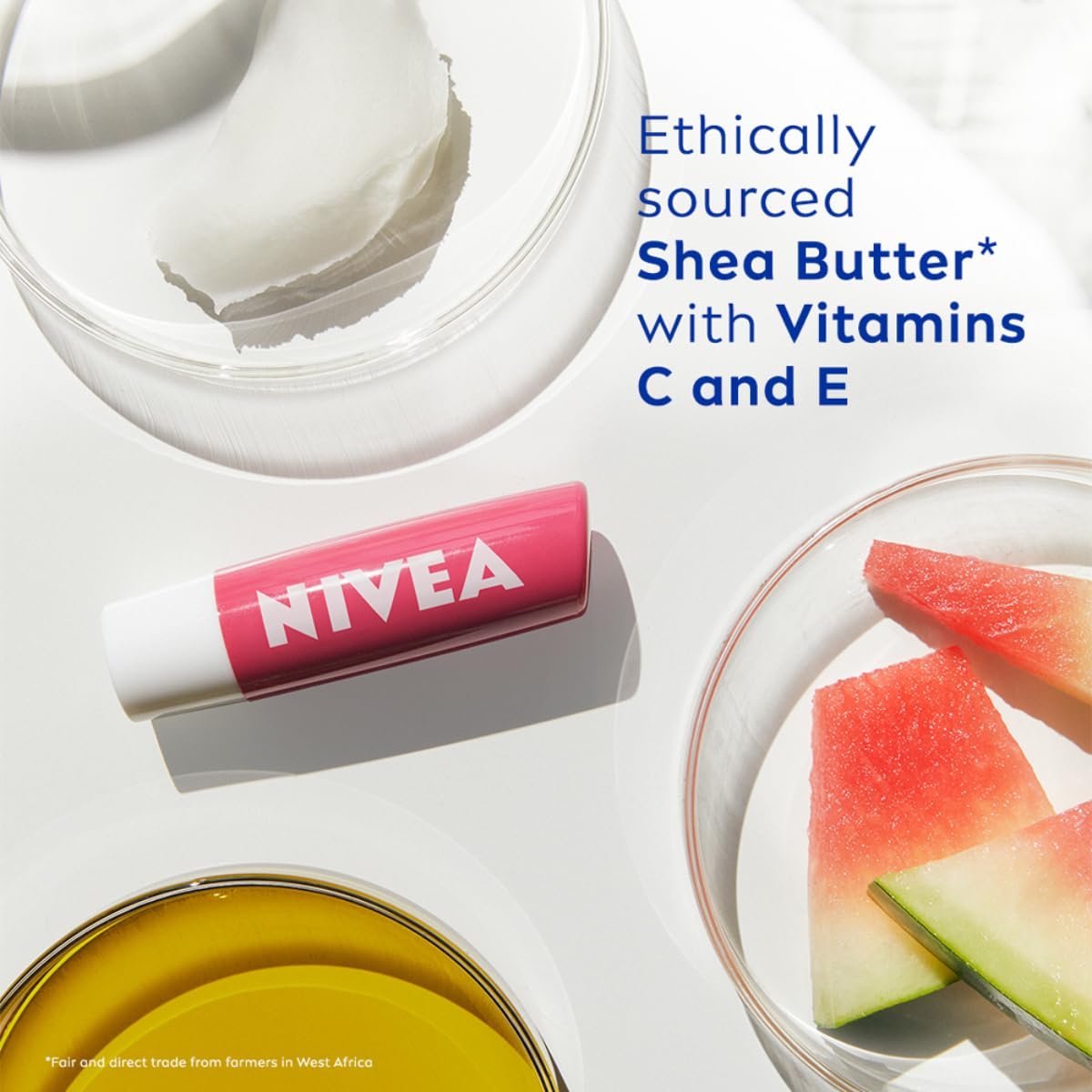 NIVEA Watermelon Shine 4.8g Lip Balm thumbnail