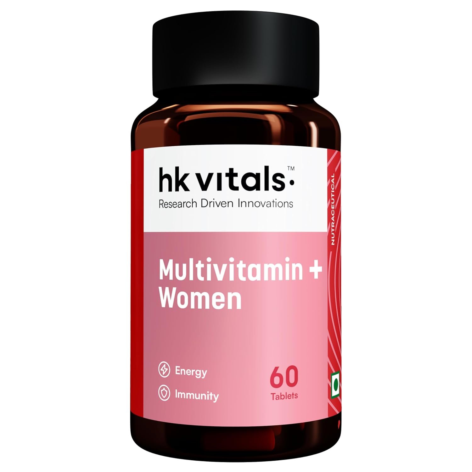 hk vitals Multivitamin Plus Women, 60 Tablets Daily Multivitamin | Supports Joint, Skin & Hair Health