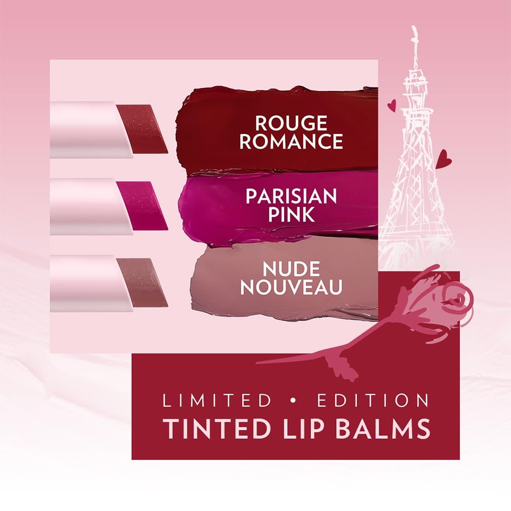 Vaseline Rouge Romance | Emily in Paris Limited Edition | Red Tinted Lip Balm Stick, 24H* Moisturization, 3g thumbnail