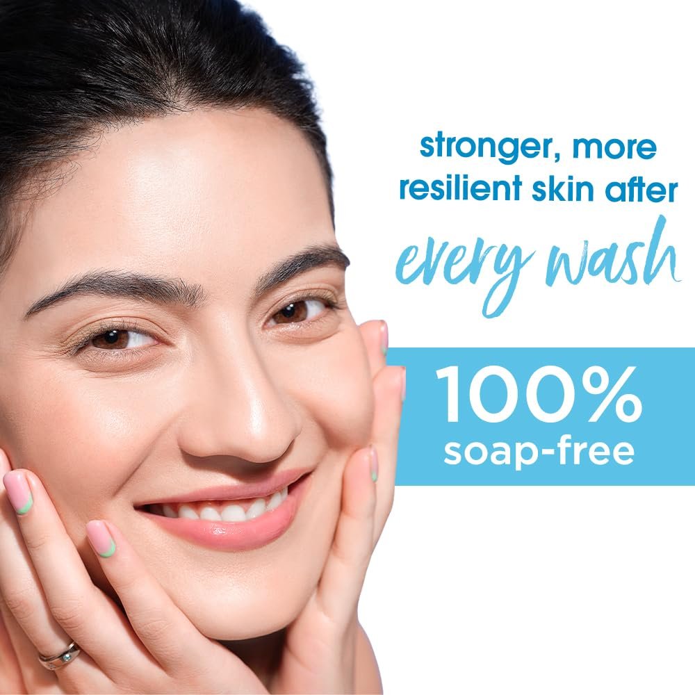 Simple Water Boost Micellar Gel Wash| 100% Soap Free | Gentle Hydrating Facewash with Prebiotics & Panthenol | Cleanser for Dry Sensitive Skin, 150 ml thumbnail