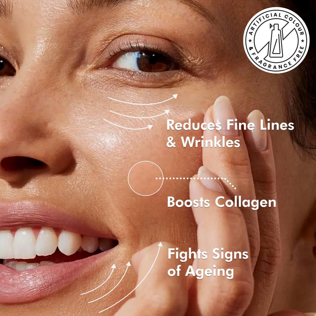 mCaffeine Anti Ageing Night Cream with Black Tea Complex™ for Fine Lines & Wrinkles |  Vegan Collagen Peptide infused Night Cream for Women & Men -50ml thumbnail