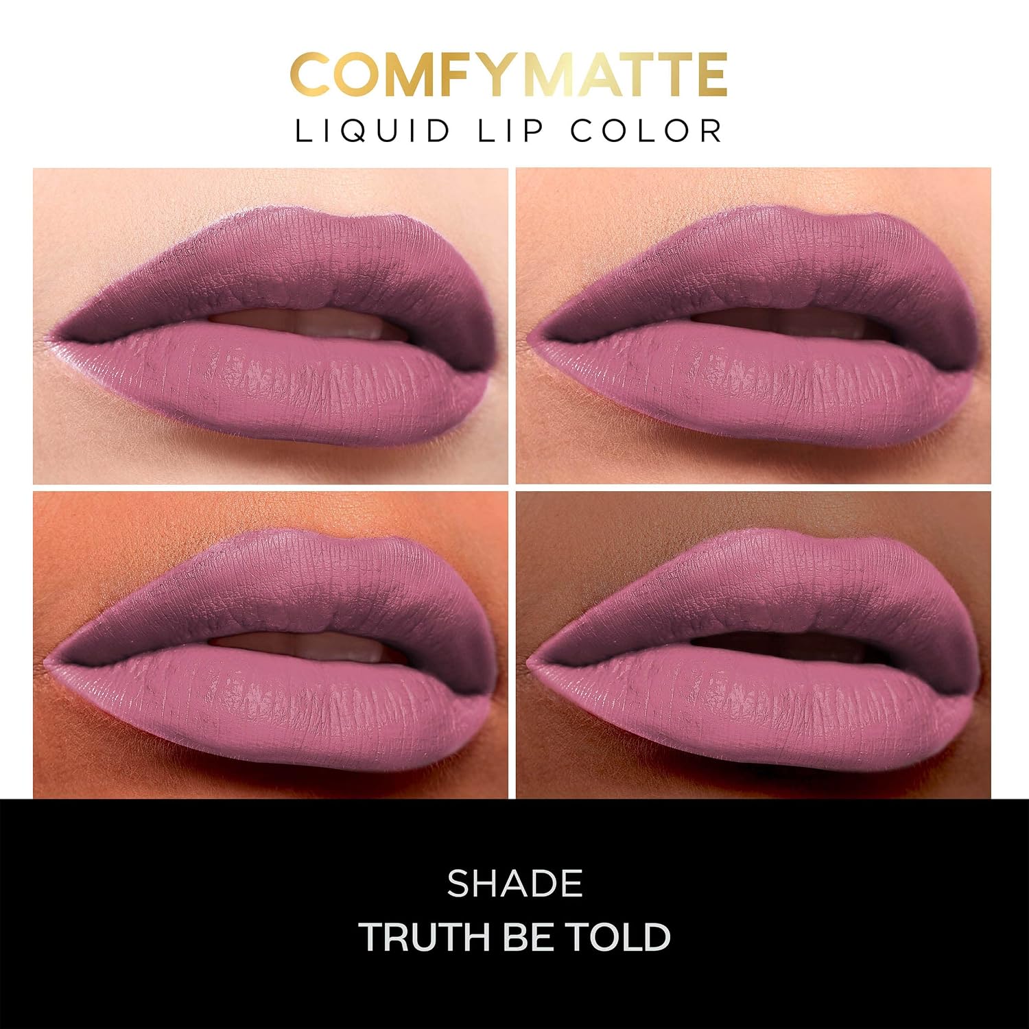 FACES CANADA Comfy Matte Liquid Lipstick - Truth Be Told 09 (Nude), 3 ml | Comfortable 10HR Longstay | Intense Matte Color | Almond Oil & Vitamin E Infused | Super Smooth | No Dryness thumbnail