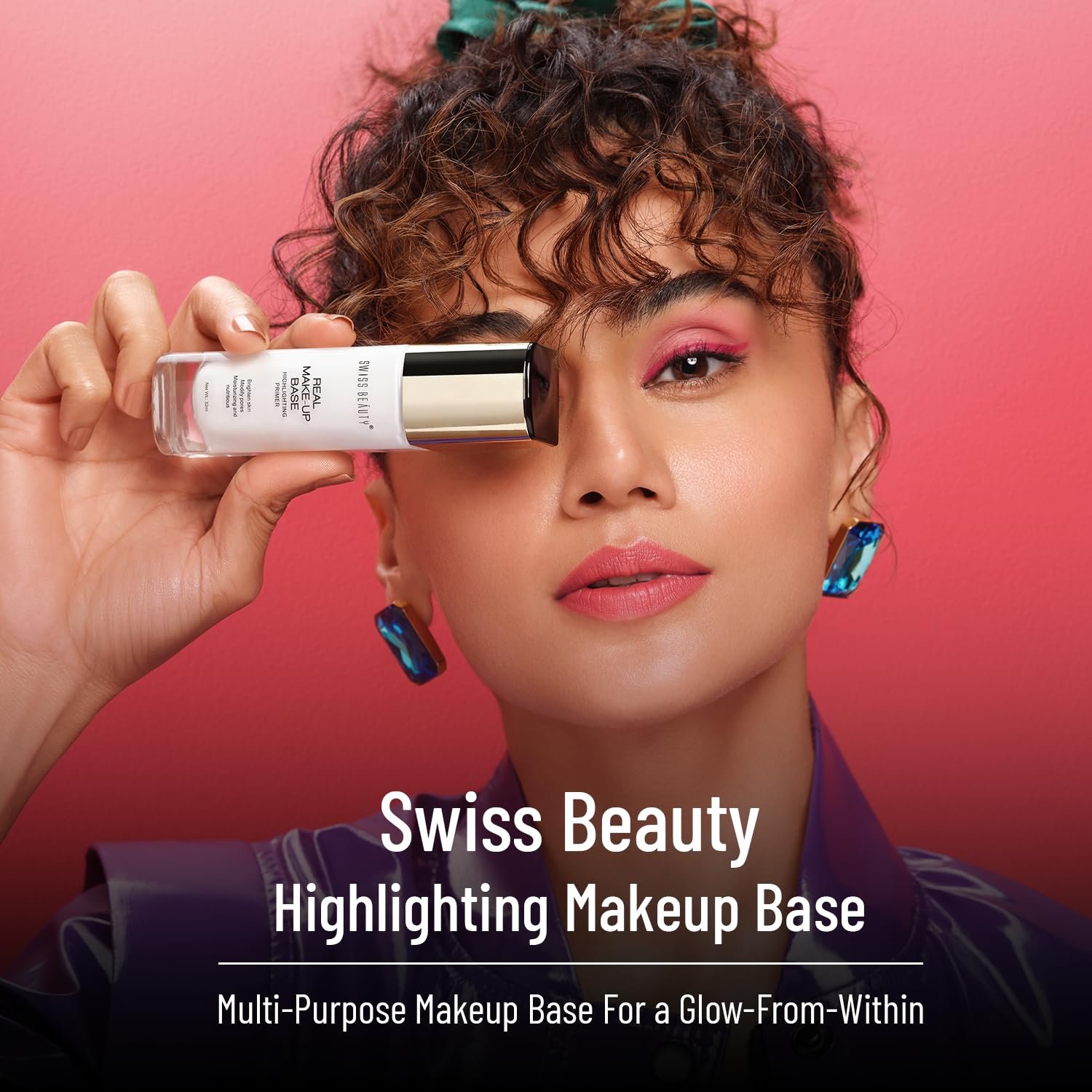 Swiss Beauty Real Makeup Base Highlighting Primer / 32Ml thumbnail