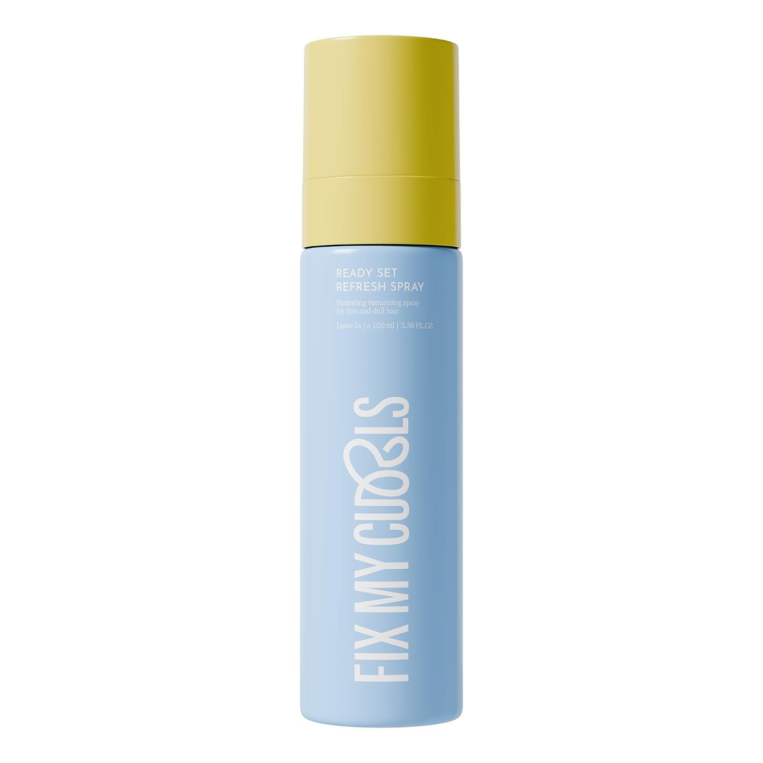 Fix My Curls Hair Defining Refresh Spray For Wavy, Curly, Low-Density, Fine Hair| Silicone-Free & Alcohol-Free| Hydrating Hair Spray with Aloe Vera| Anti Frizz, Hair Detangling Spray (100ml)