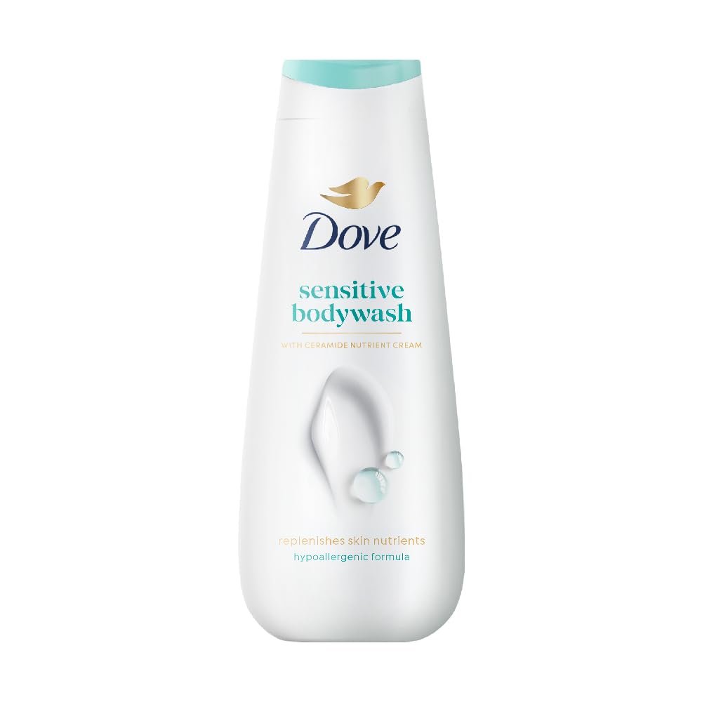 Dove Sensitive Care Body Wash with Triple Hydration Serum – 300ml | Gentle Cleansing for Soft, Smooth & Comforted Skin thumbnail