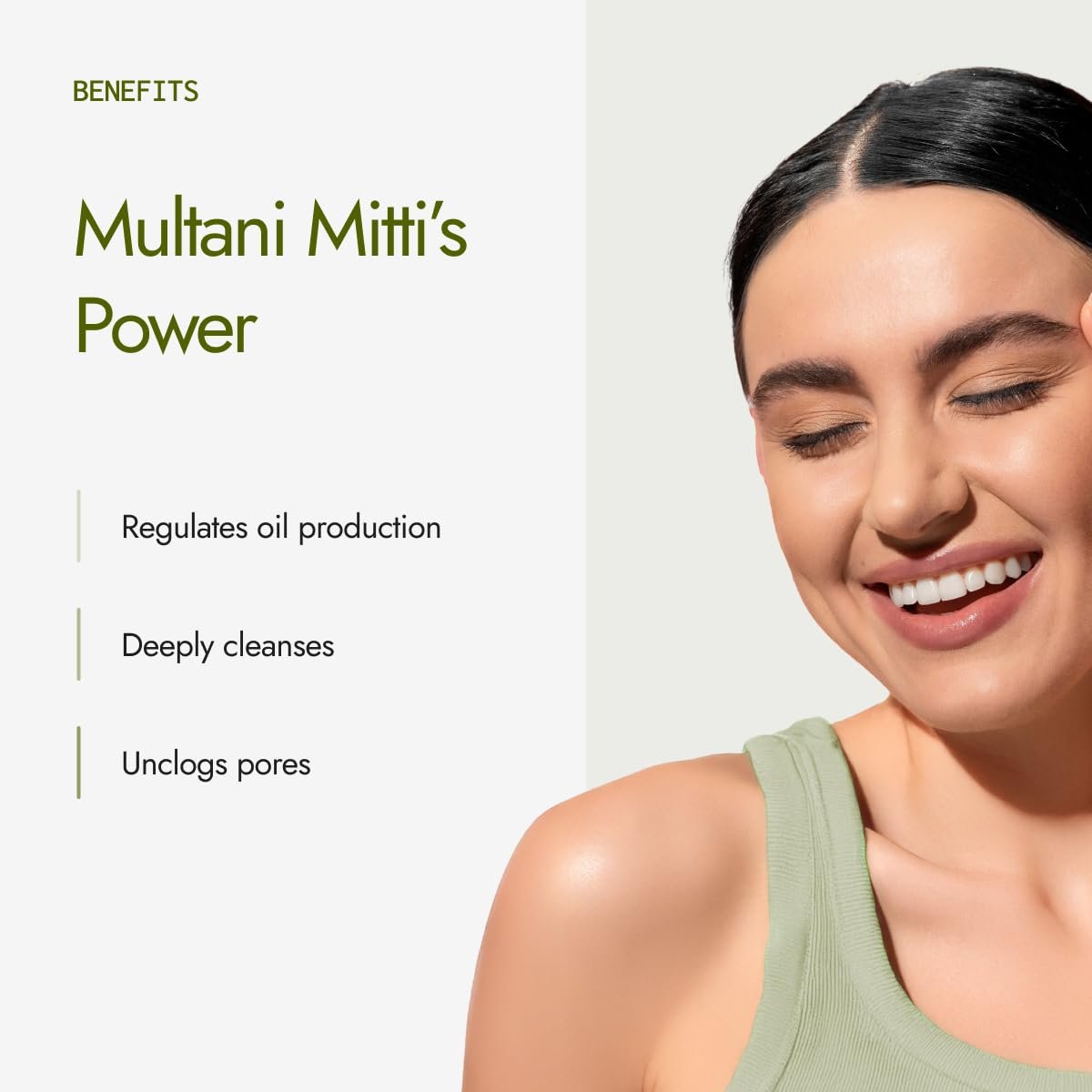 Kapiva Multani Mitti with Kesar for Face | Natural Fuller’s Earth | Face Pack for Glowing Skin| Enhanced with Saffron thumbnail