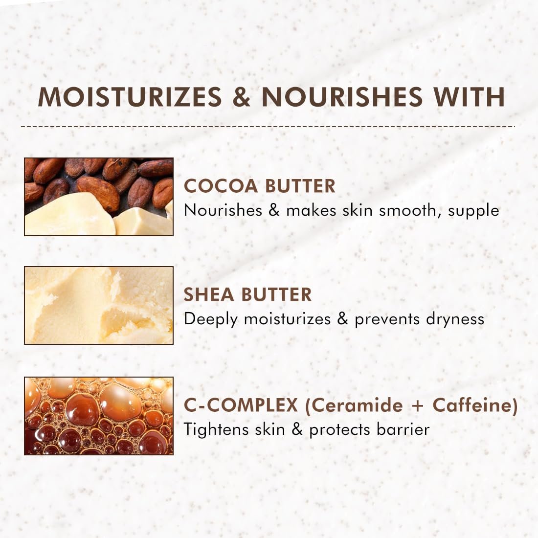 mCaffeine Pore Clearing Coffee & Cookie Face Scrub | Remove Blackheads, Detan & Exfoliate Dead Skin | 4.5% Exfoliants - Walnuts, Coffee, Charcoal, Clay | Glowing Skin Face Scrub  - 100g thumbnail
