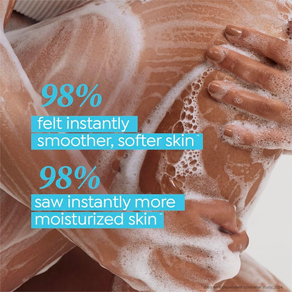 DOVE Exfoliate Away Serum Body Wash, 300 ml, for Refined and Silky Skin, with 4% Refining Serum + AHA, Dermatologist Co-Created, Paraben & SLS Free thumbnail