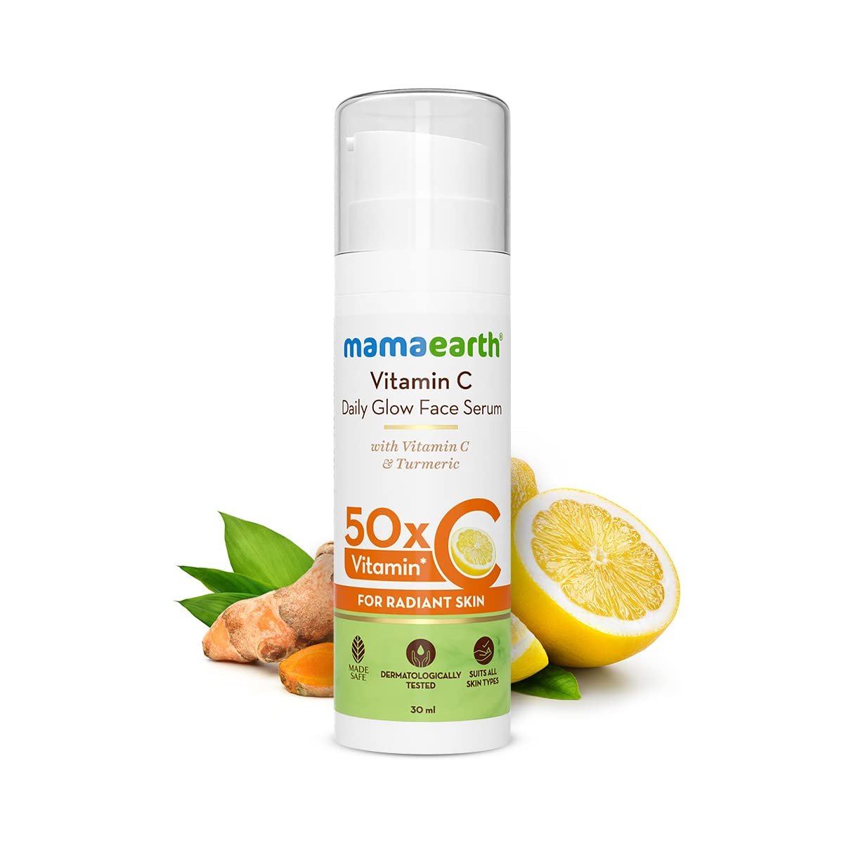 Mamaearth Vitamin C Daily Glow Face Serum for Men & Women 30ml thumbnail