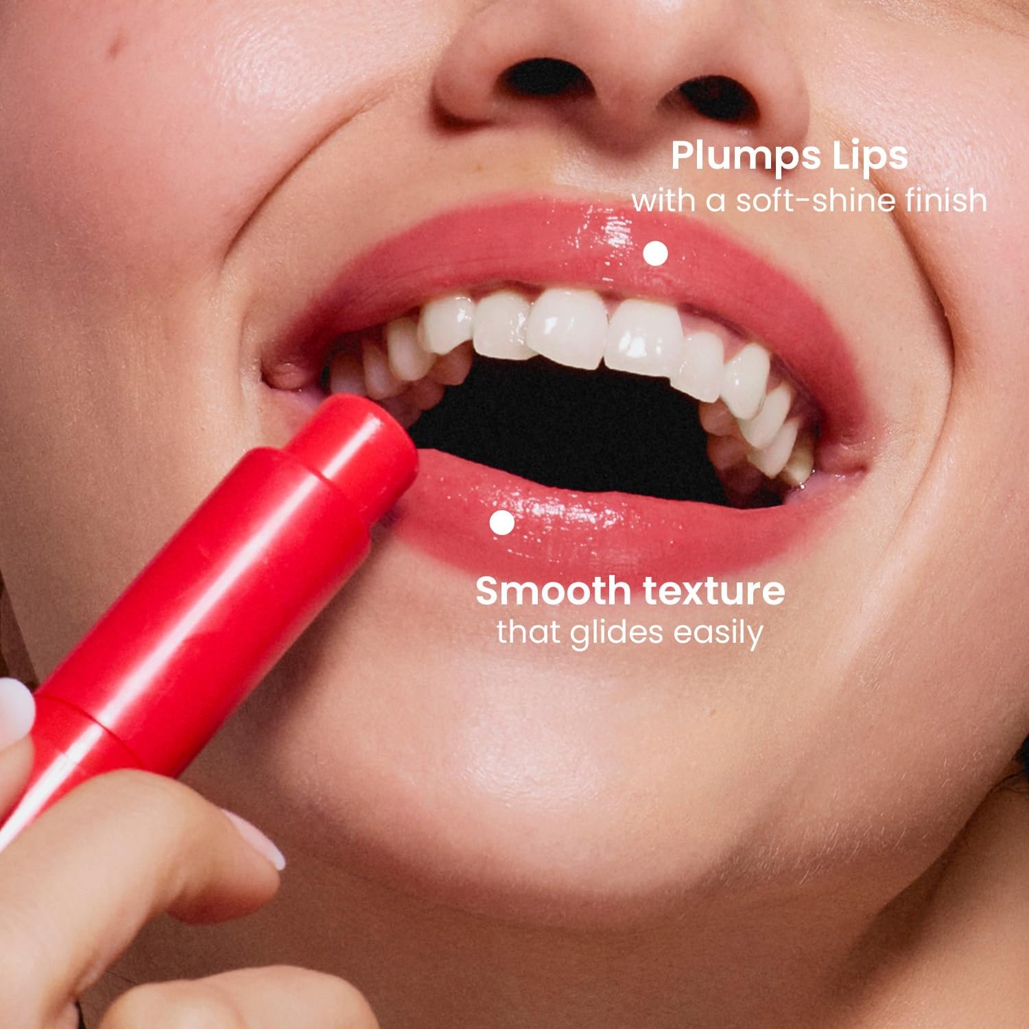 Dot & Key Barrier Repair Hydrating Lip Balm SPF 50 | Strawberry Red | Repairs Damaged Lip Barrier | High Tinted | 4.5 gm thumbnail