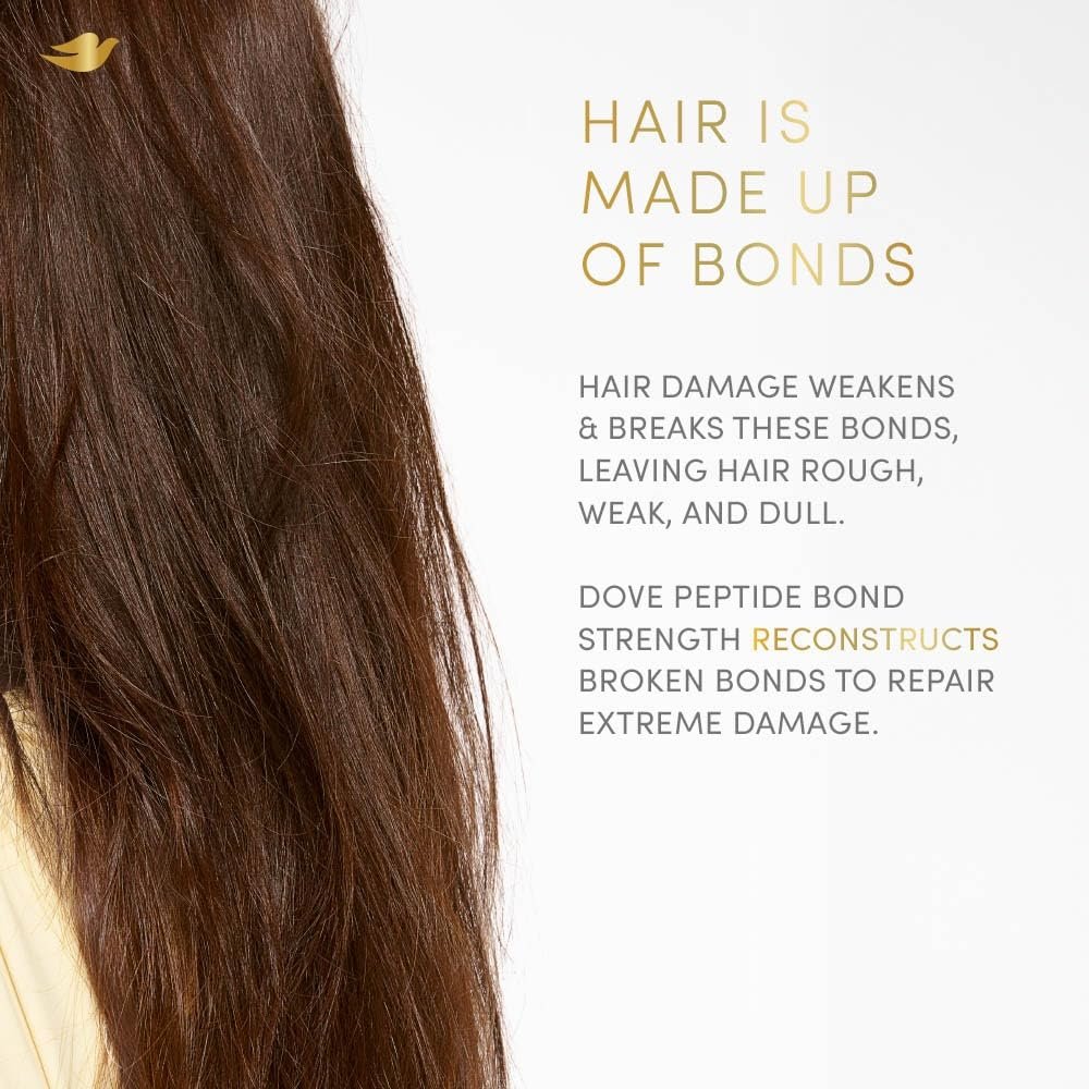 Dove Peptide Bond Strength Bi-Phasic Oil+Serum|12 % PROTEIN PEPTIDE Complex| Extremly lightweight | thumbnail