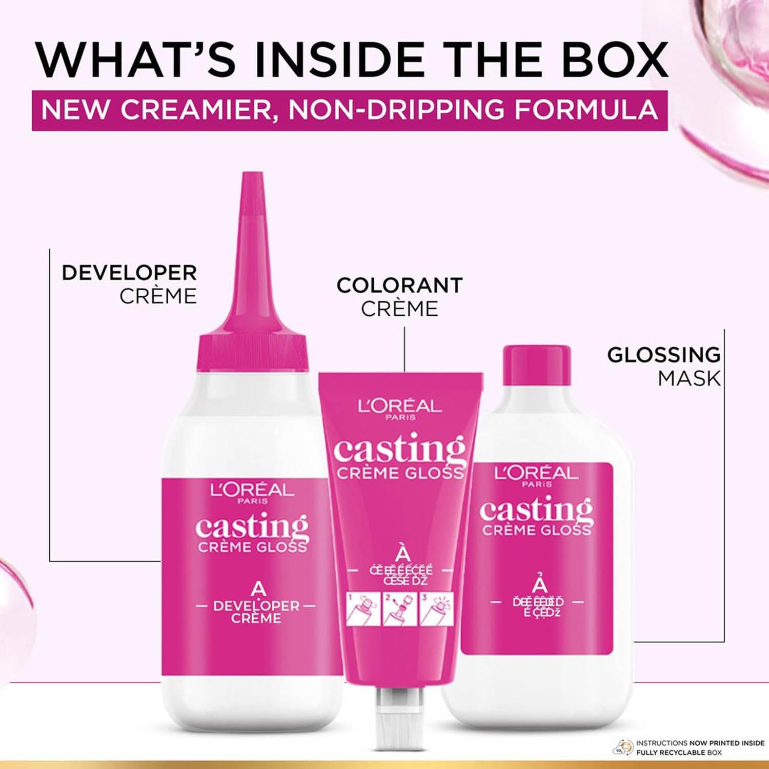 L'Oréal Paris Casting Crème Gloss Hair Color 60g + 40ml + 60g thumbnail