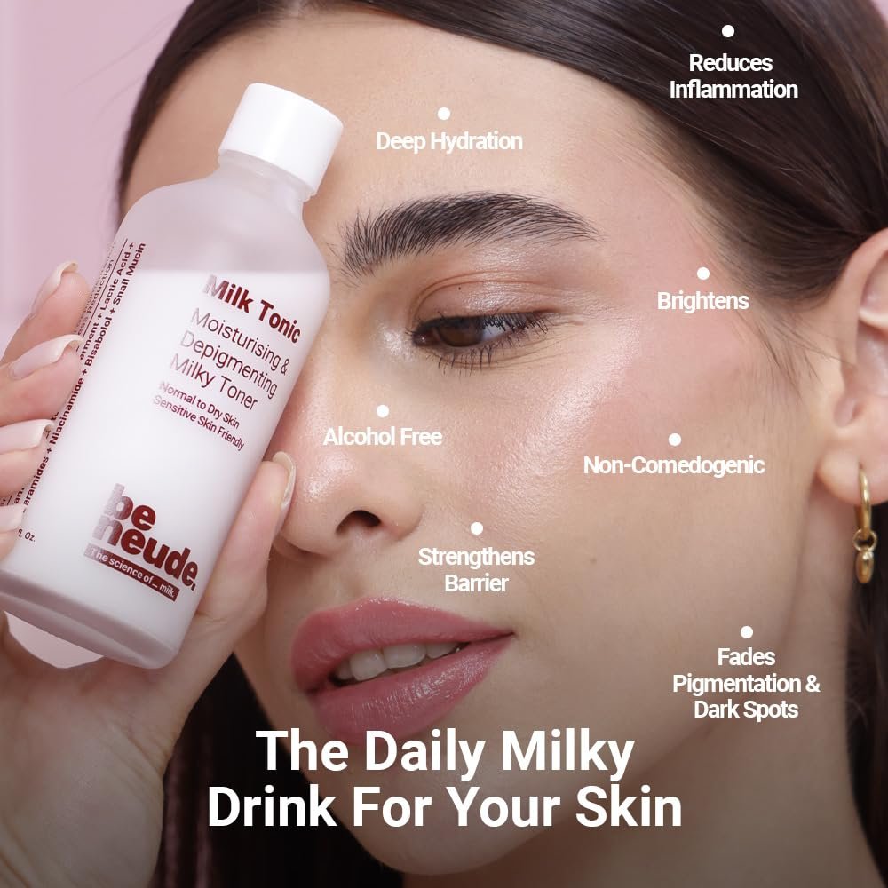 Be Neude Camel Milk-based Depigmenting & Hydrating Milky Toner with Snail Mucin & Ceramides 100 ml - Milk Tonic thumbnail