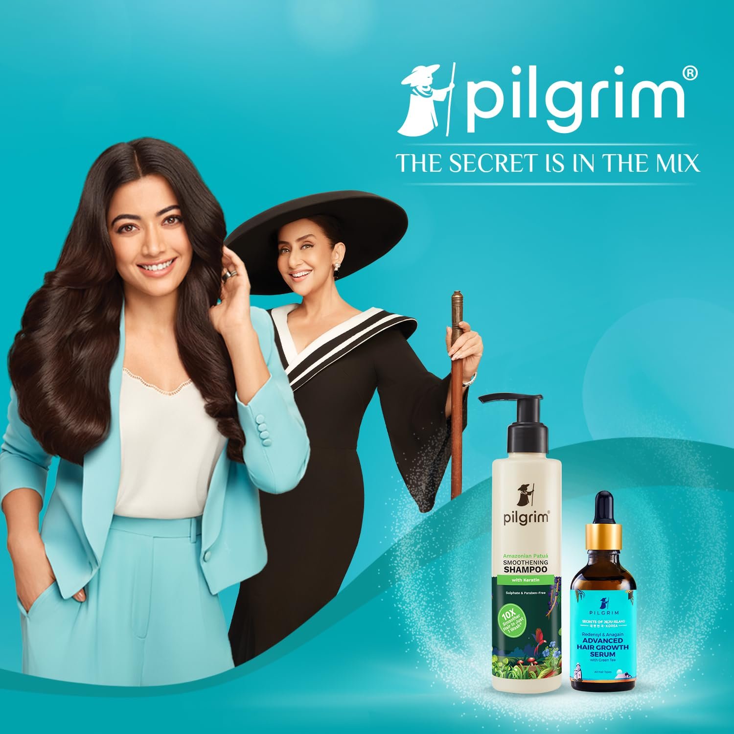 Pilgrim Spanish Rosemary Oil for HairGrowth, HairFall Control & Hair Strengthening 10ml | Rosemary essential oil for hairgrowth | Reduces Hair Fall | Strengthens Hair& Balances Scalp thumbnail