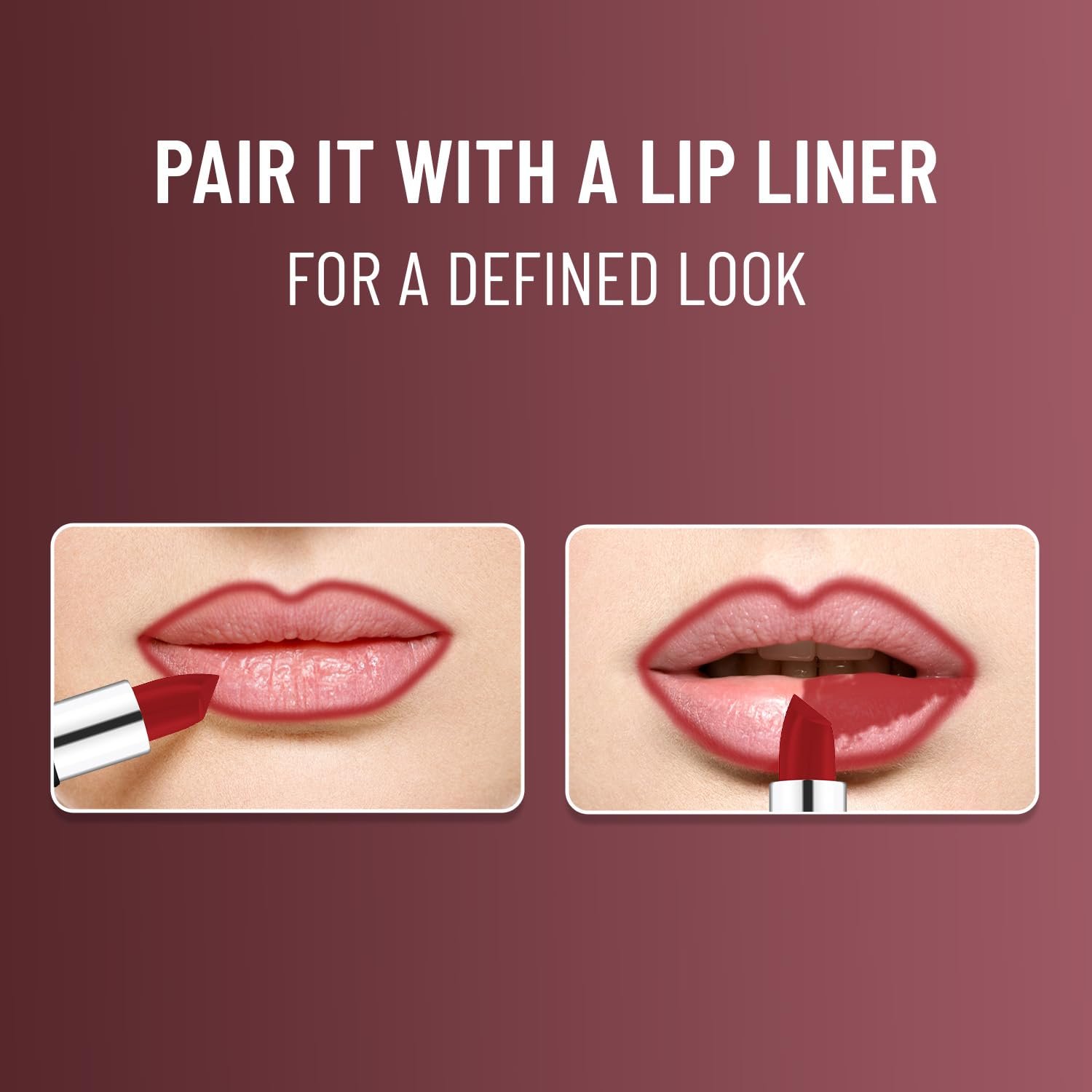 Swiss Beauty Pure Matte Creamy Lipstick | Non-drying, Highly pigmented Lipstick | Shade- Peach, 3.8gm| thumbnail