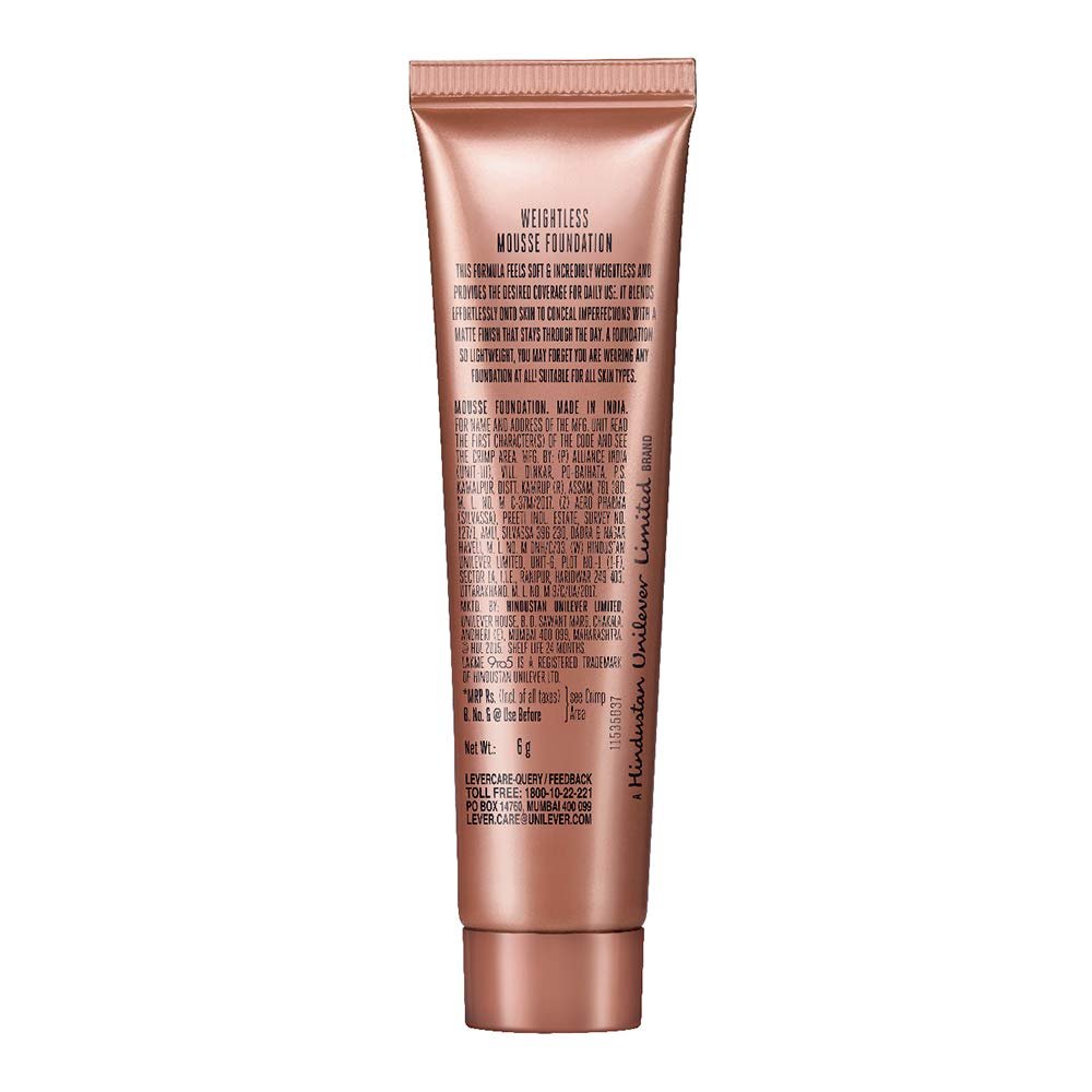 LAKMÉ 9 to 5 Weightless Mousse Foundation  6g thumbnail