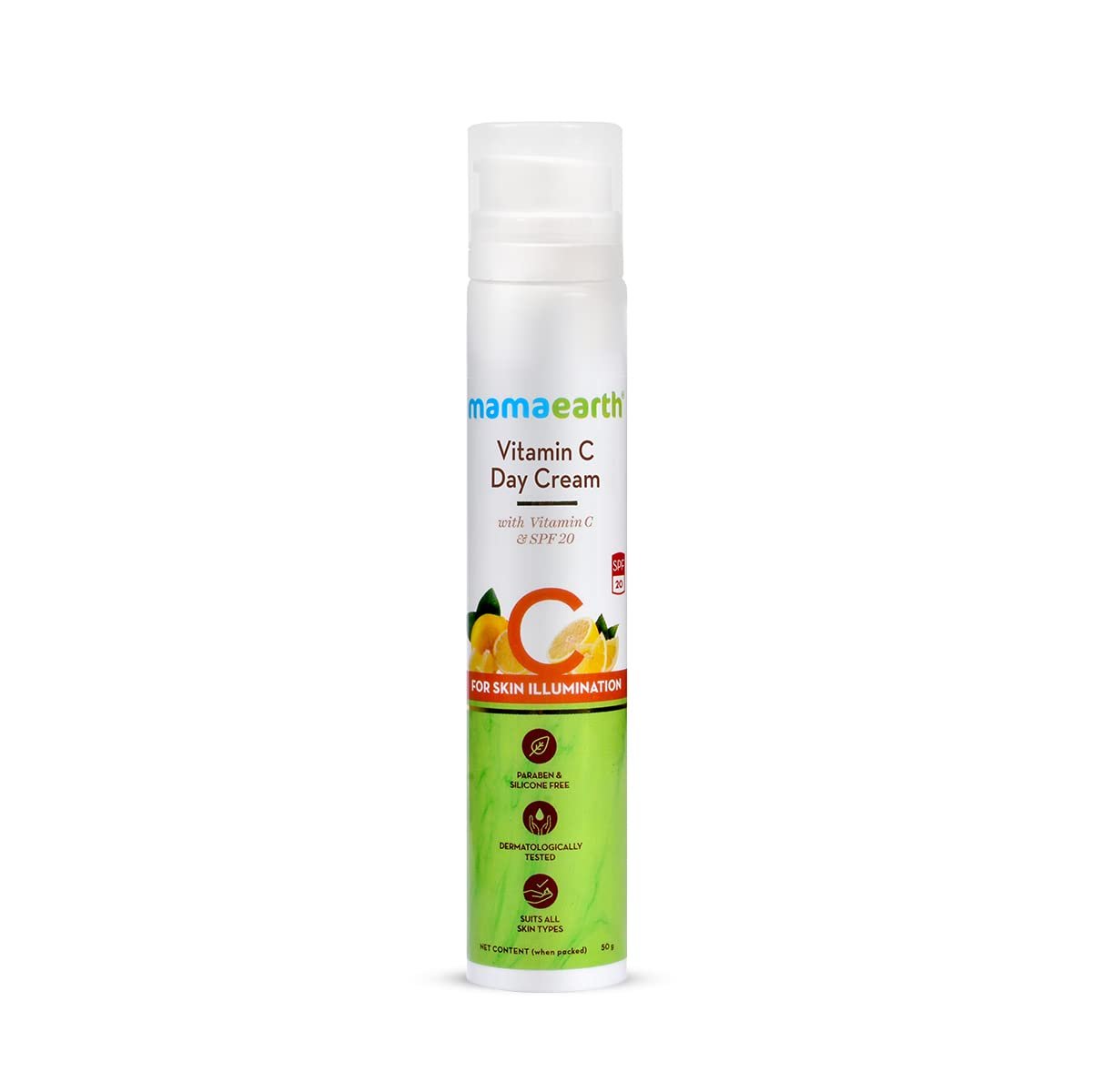 Mamaearth Vitamin C Day Cream For Face / 50g