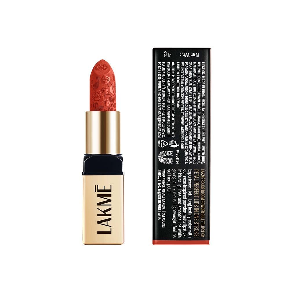 LAKMÉ LAKM Lakme Rouge Bloom Powder Matte Bullet Peach Petal 205-4gm thumbnail