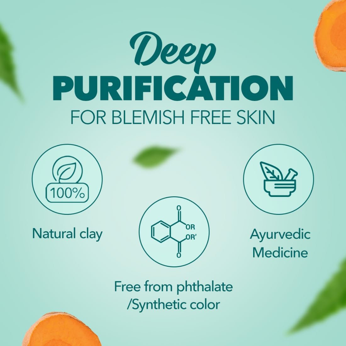 Himalaya Herbals Purifying Neem Pack – Deep Cleansing Face Pack for Clear & Fresh-Looking Skin, 100g thumbnail
