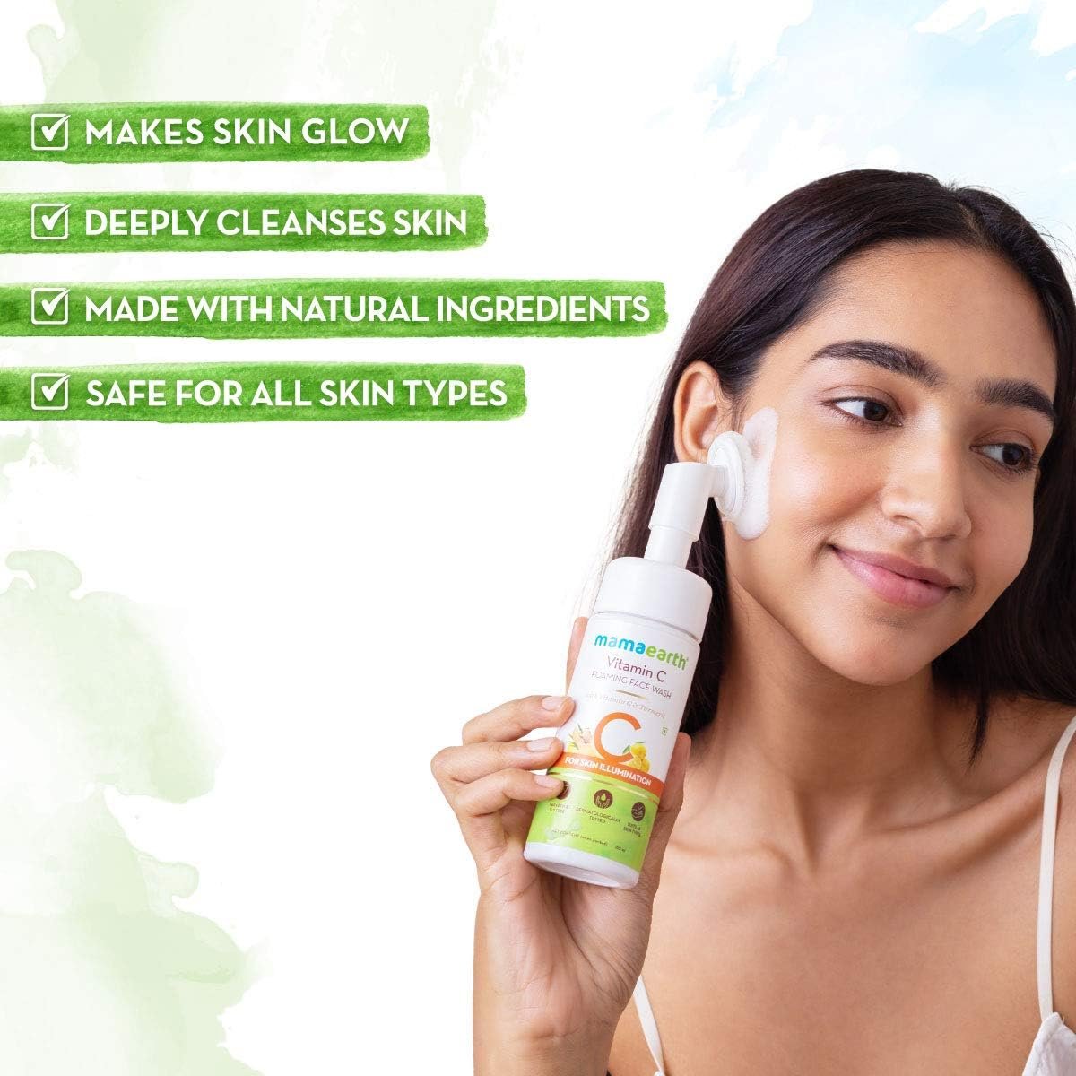 Mamaearth Vitamin C Foaming Face Wash - 150ml thumbnail