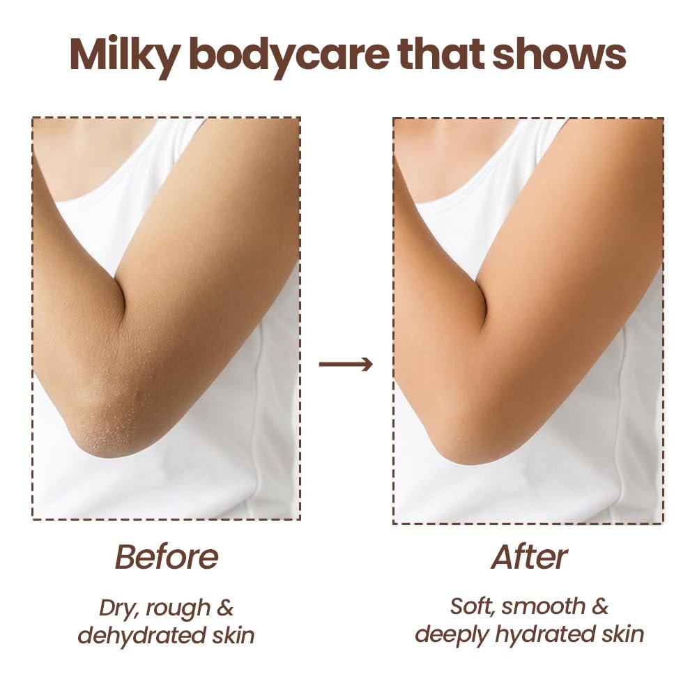 Be Neude Body Lotion with Ceramide, Lactic Acid, Niacinamide & Hyaluronic Acid for Deep Hydration, Barrier Repair & Dark Spot Reduction, Ultralight, Non-Sticky Body Lotion Smmmoothie, 250ml thumbnail