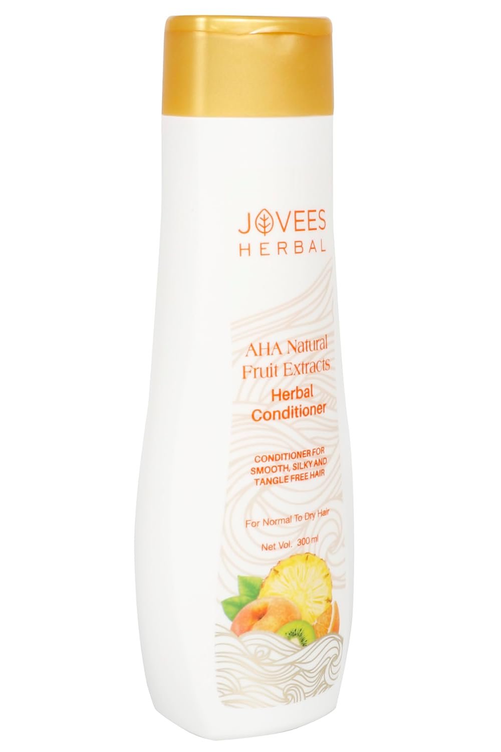 JOVEES Herbal AHA Natural Fruit Extracts Conditioner For Smooth, Silky And Tangle Free Hair | Conditioner For Damaged Repairs, Nourishes Frizzy Hair, And Shiny Hair- 300ml thumbnail