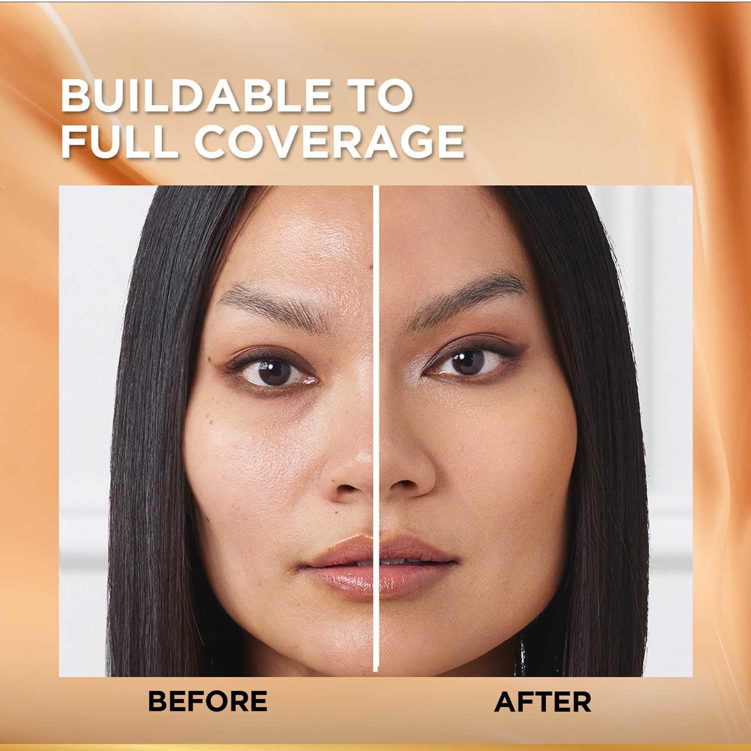 L'Oreal Paris Infallible 32H Fresh Wear Liquid Fdt, 220 Sand 32H Fresh Wear Liquid Foundation, Transfer-Proof, Sweat-Proof, Lightweight Breathable Texture, Full Coverage, Vitamin C thumbnail
