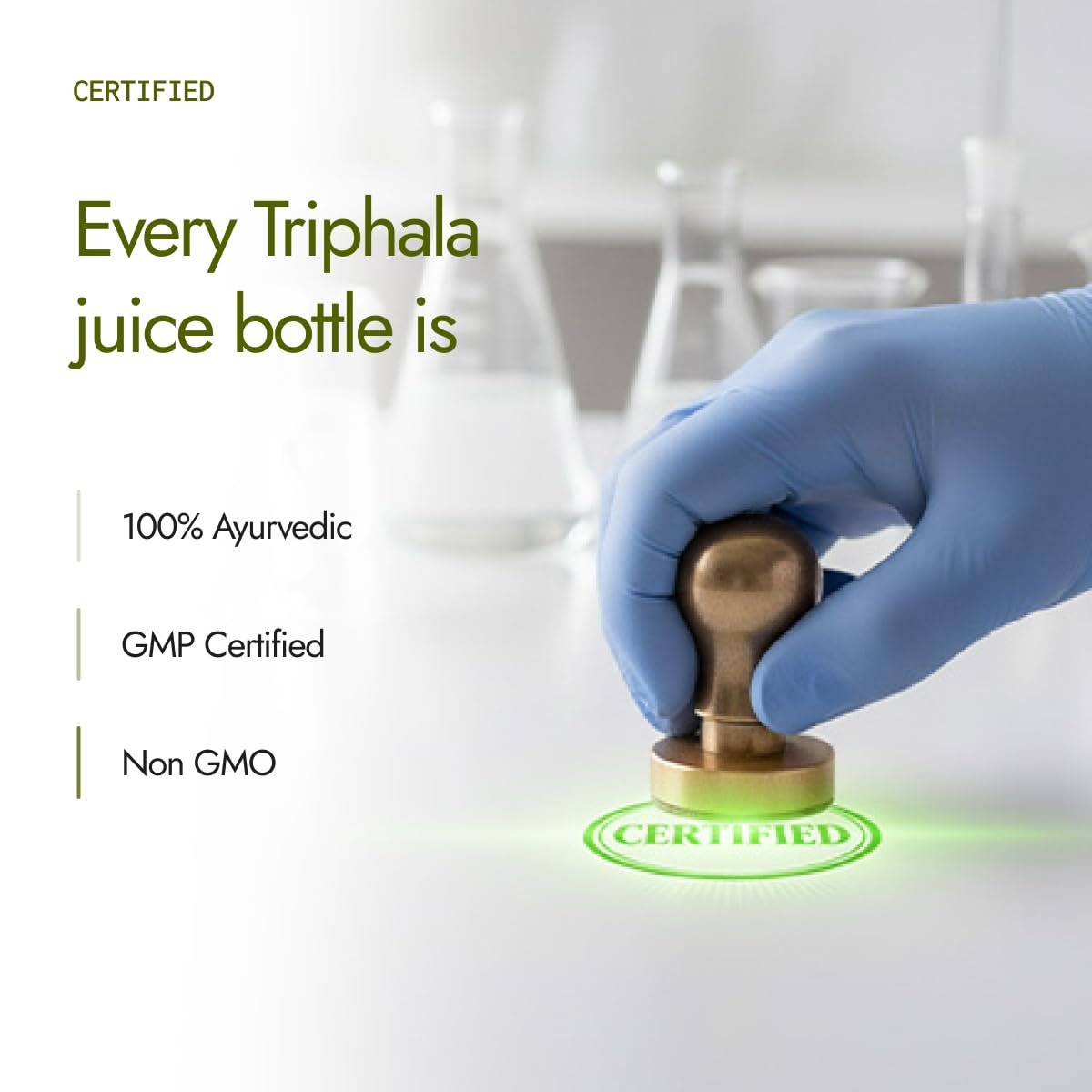 Kapiva Triphala Juice | 100% Ayurvedic | Relieves Constipation & Improves Digestion | No Added Sugar, 1L thumbnail