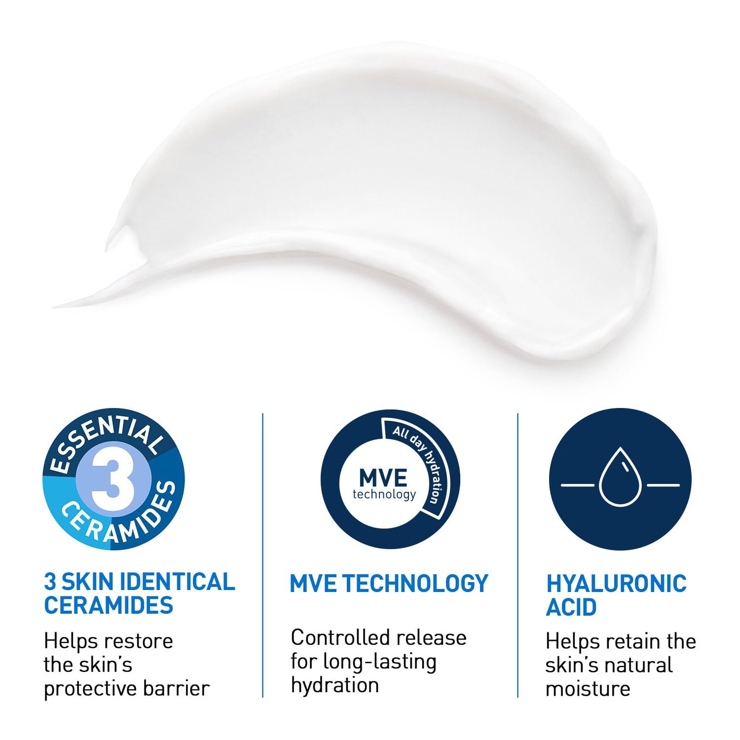 CeraVe Moisturizers, Moisturizing Cream For Dry To Very Dry Skin (50ml / 1.69 oz) thumbnail