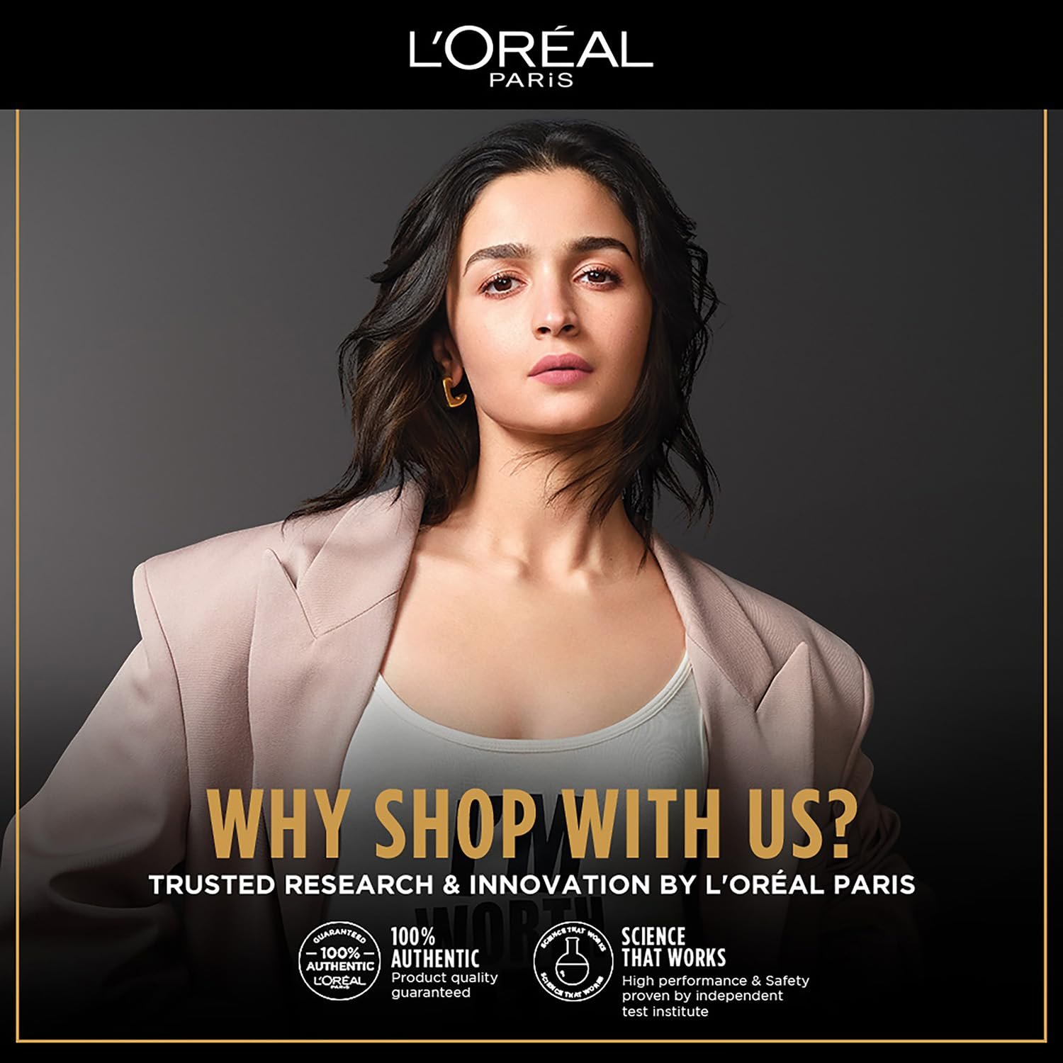L'Oréal Paris Shampoo, Vibrant & Revived Colour, For Colour-treated Hair, Protects from UVA & UVB, Colour Protect, 340 ml thumbnail