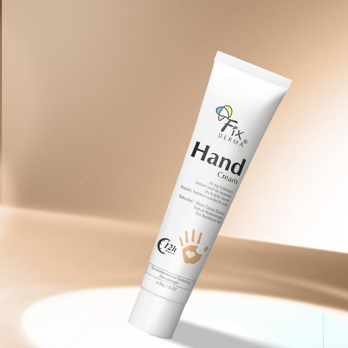 Fixderma Hand Cream for Women & Men | Hand Moisturizer | Hand Cream for Dry and Rough Hands | Cocoa Butter | Cream for Itchy Hand | All Skins Types - 30g thumbnail