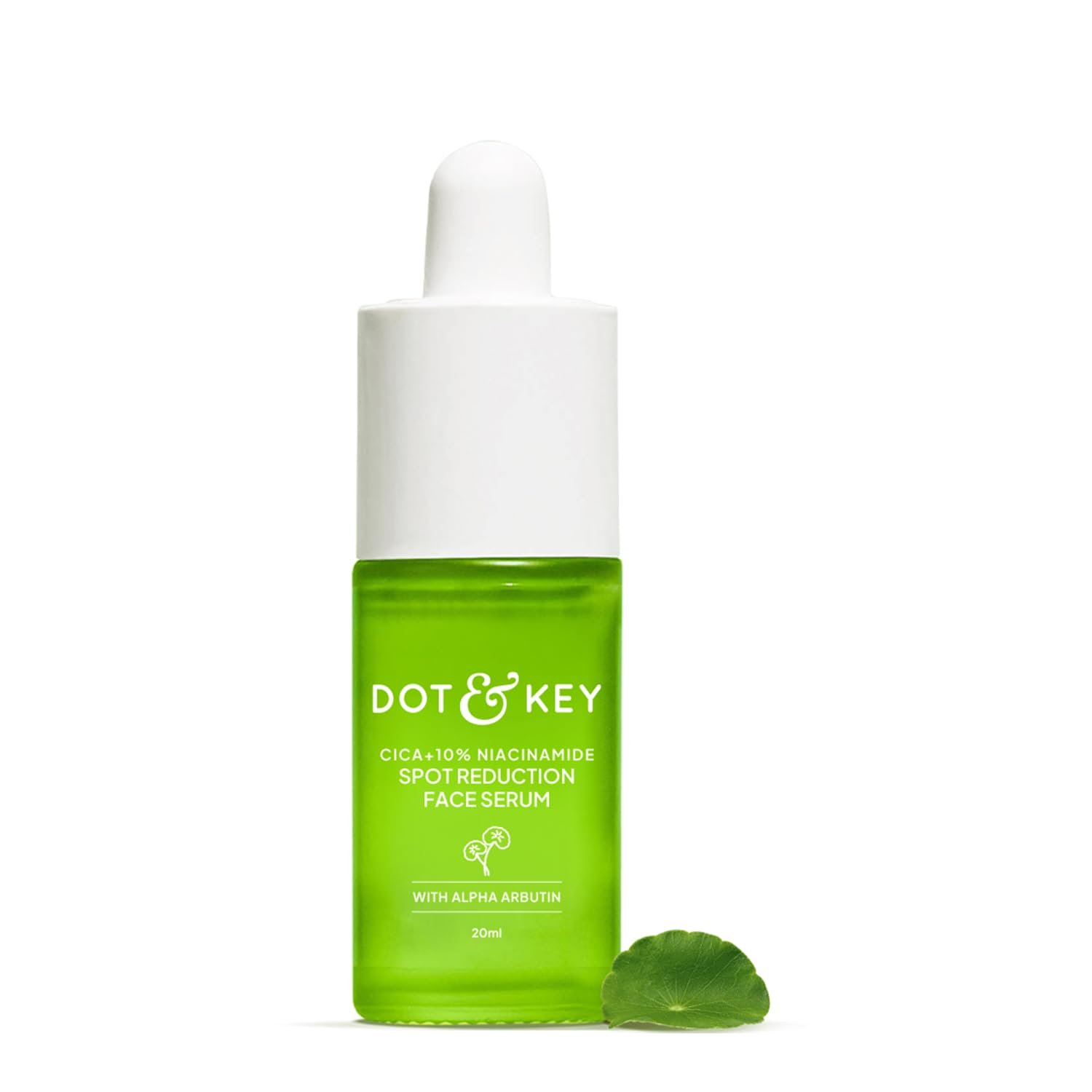 Dot & Key 10% Niacinamide + Cica Serum | Reduces Acne & Dark Spots | Niacinamide Serum | Alpha Arbutin | Controls Excess Oil, Quick Absorbing, & Lightweight 20ml