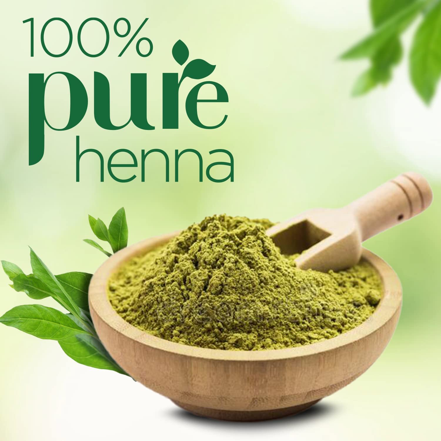 Godrej Nupur 100% Pure Henna Powder for Hair Colour (Mehandi) | for Hair, Hands & Feet (500g) thumbnail