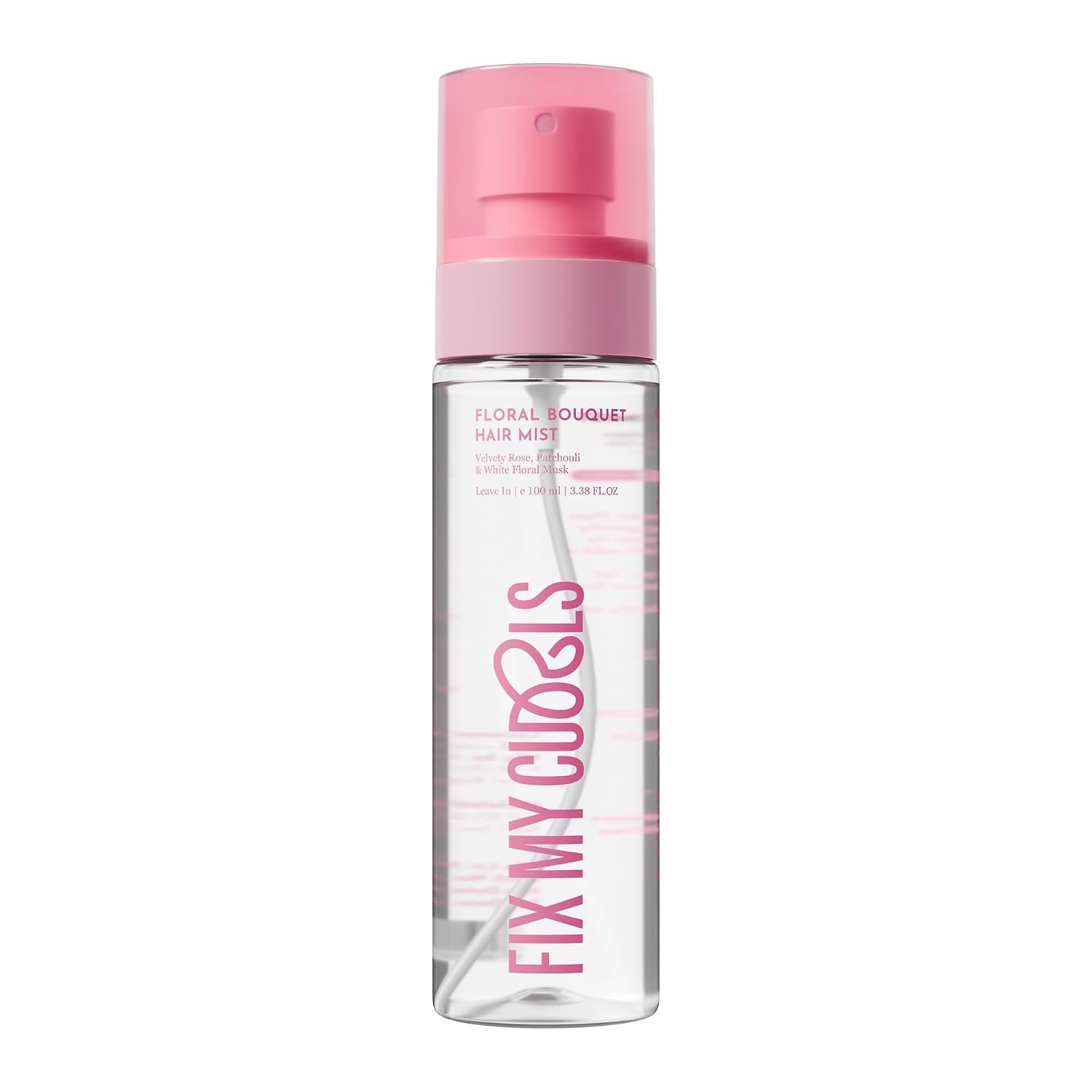 Fix My Curls Hair Mist Fragrance | Floral Bouquet Scent | Notes of Floral, Sweet, Rose, Vanilla |Alcohol Free & Unisex | 100ml