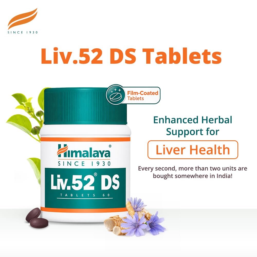 Himalaya Liv.52 DS Tablets 60 thumbnail