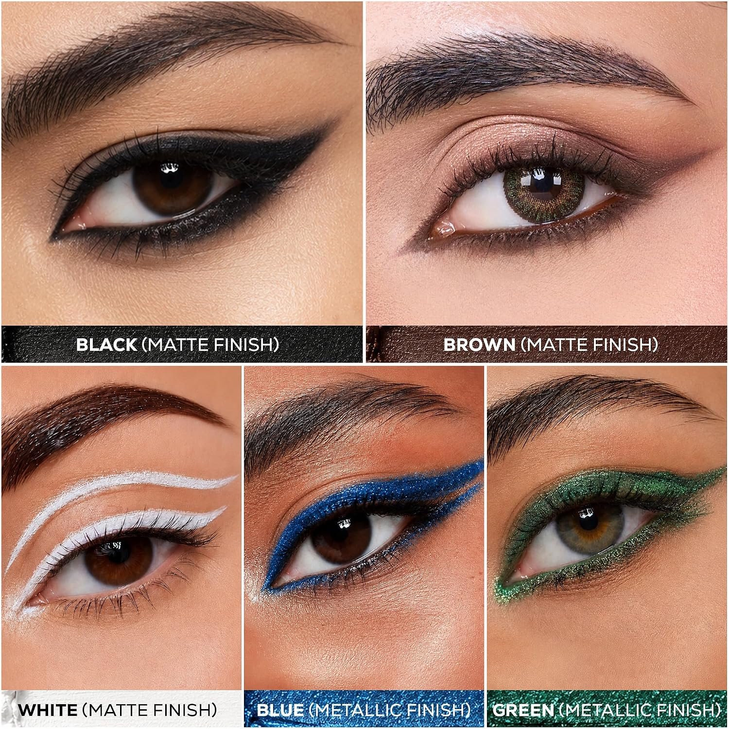 RENEE Midnight Kohl Pencil- Blue | Waterproof, Smudge-proof Kajal With Sharpener | Matte Finish, Long-lasting Upto 24 Hours | One-swipe Application With Vitamin E | 1.5 g thumbnail